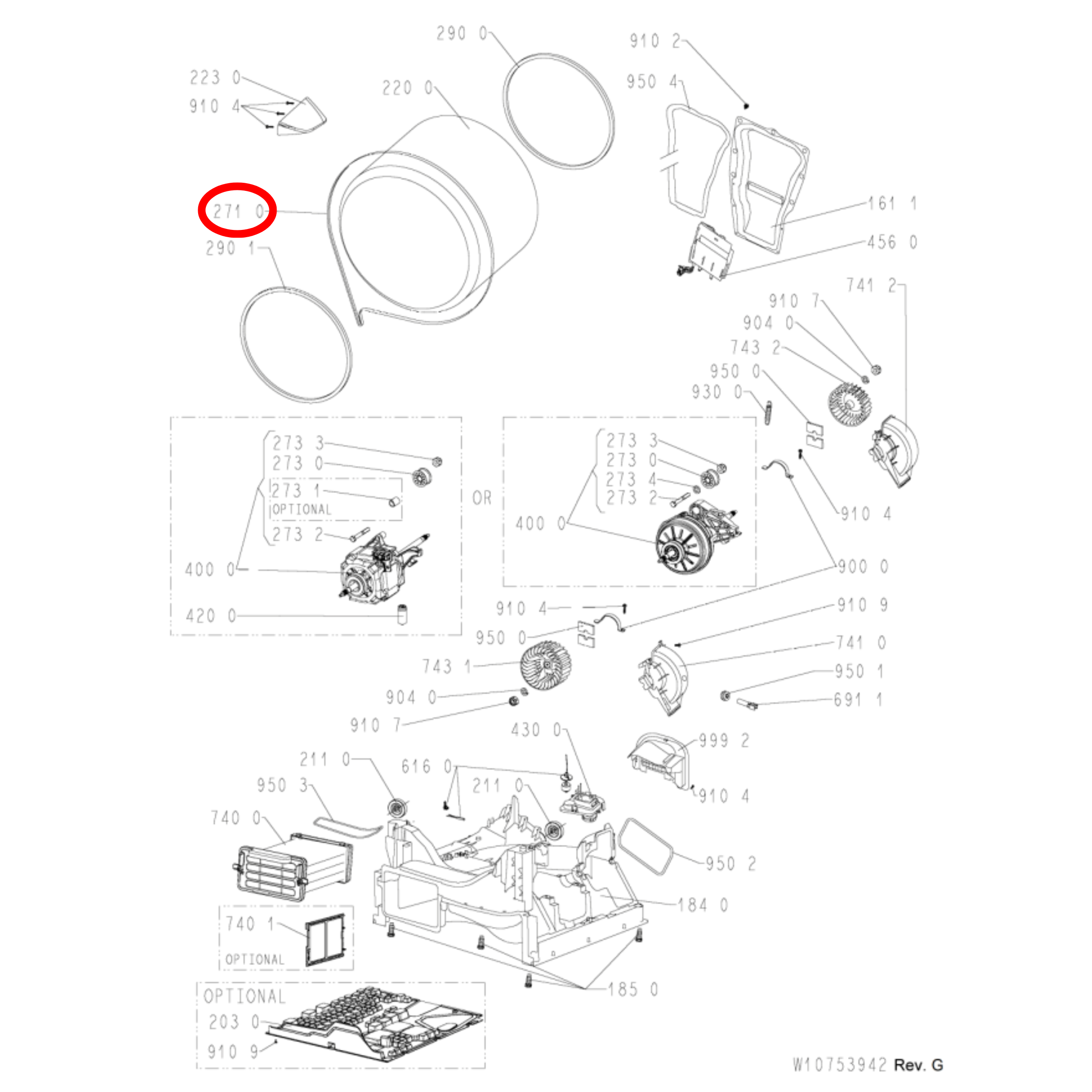 480112101469 Whirlpool Tumble Dryer Drive Belt 7PH2010