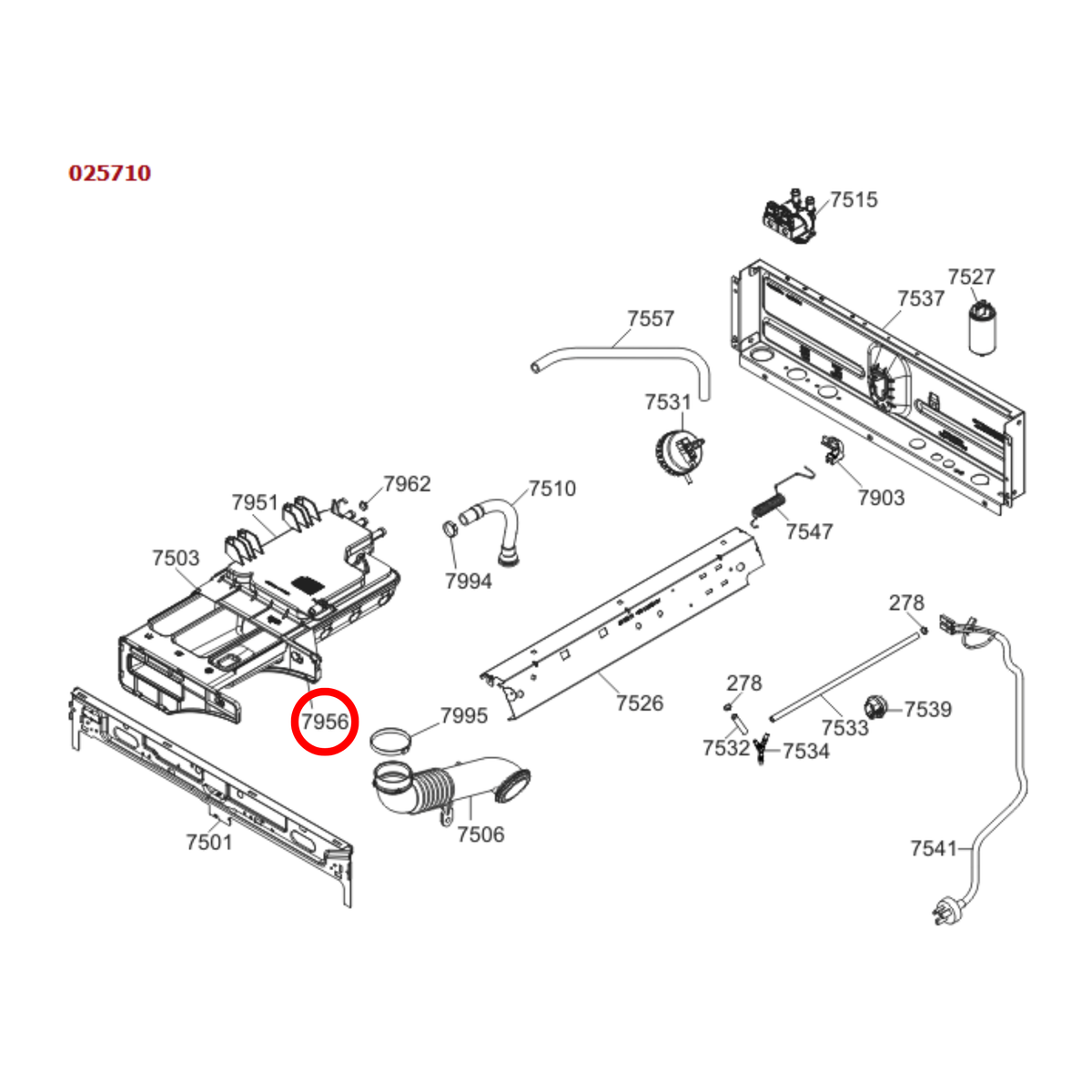 477204 Asko Dryer, Washing Machine Sealing Frame - image 2