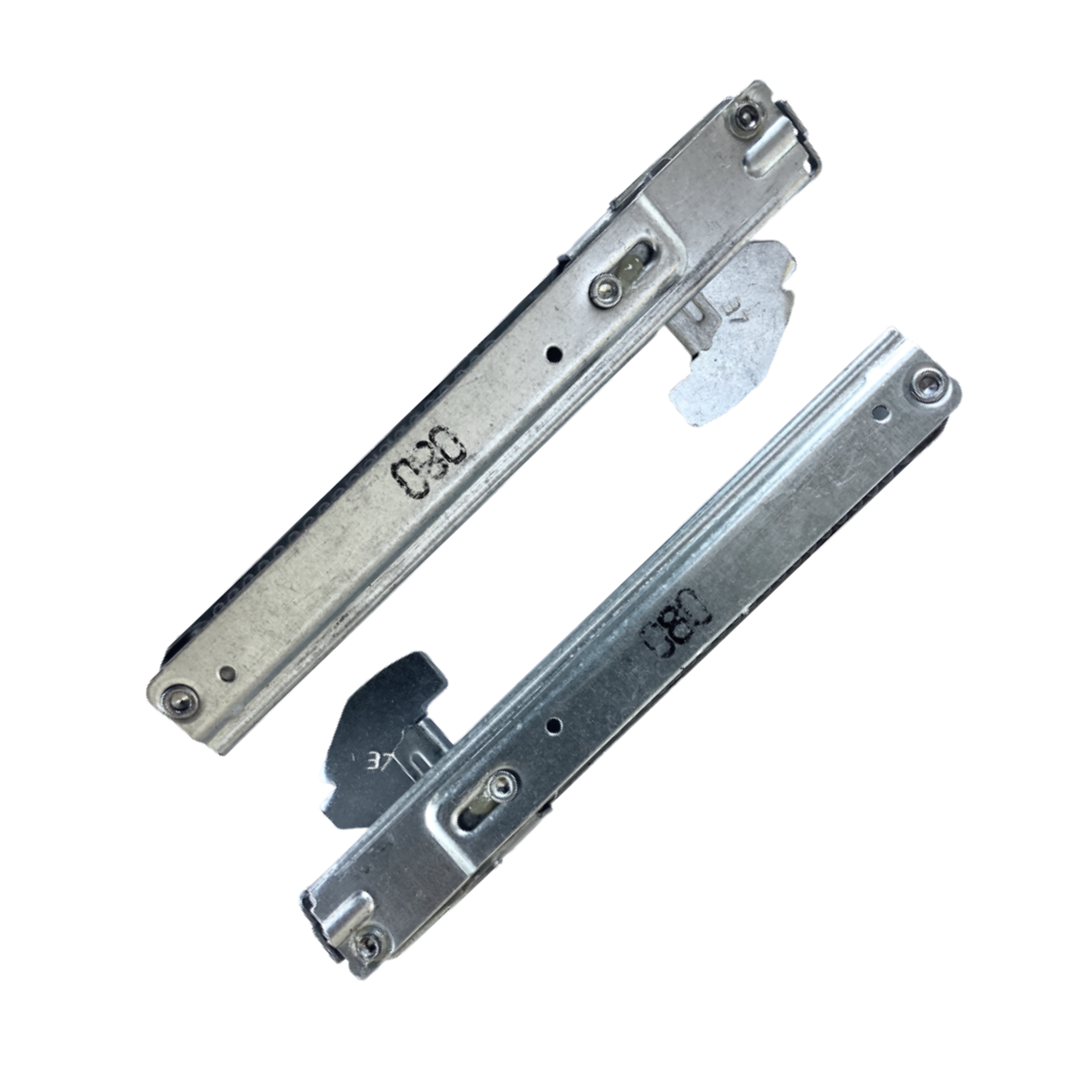 12600080 Baumatic, Blanco, Omega Oven Door Hinges Pair