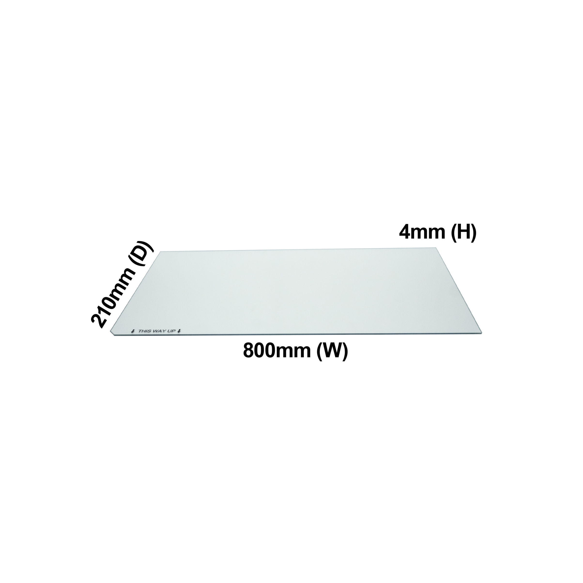 140061702019 AEG, Westinghouse Oven Middle Door Glass - 0255003964, A06170201