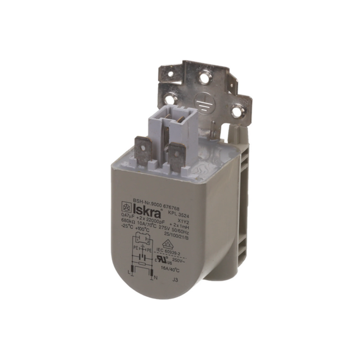 00623842 Bosch Washing Machine Capacitor Interference Suppre