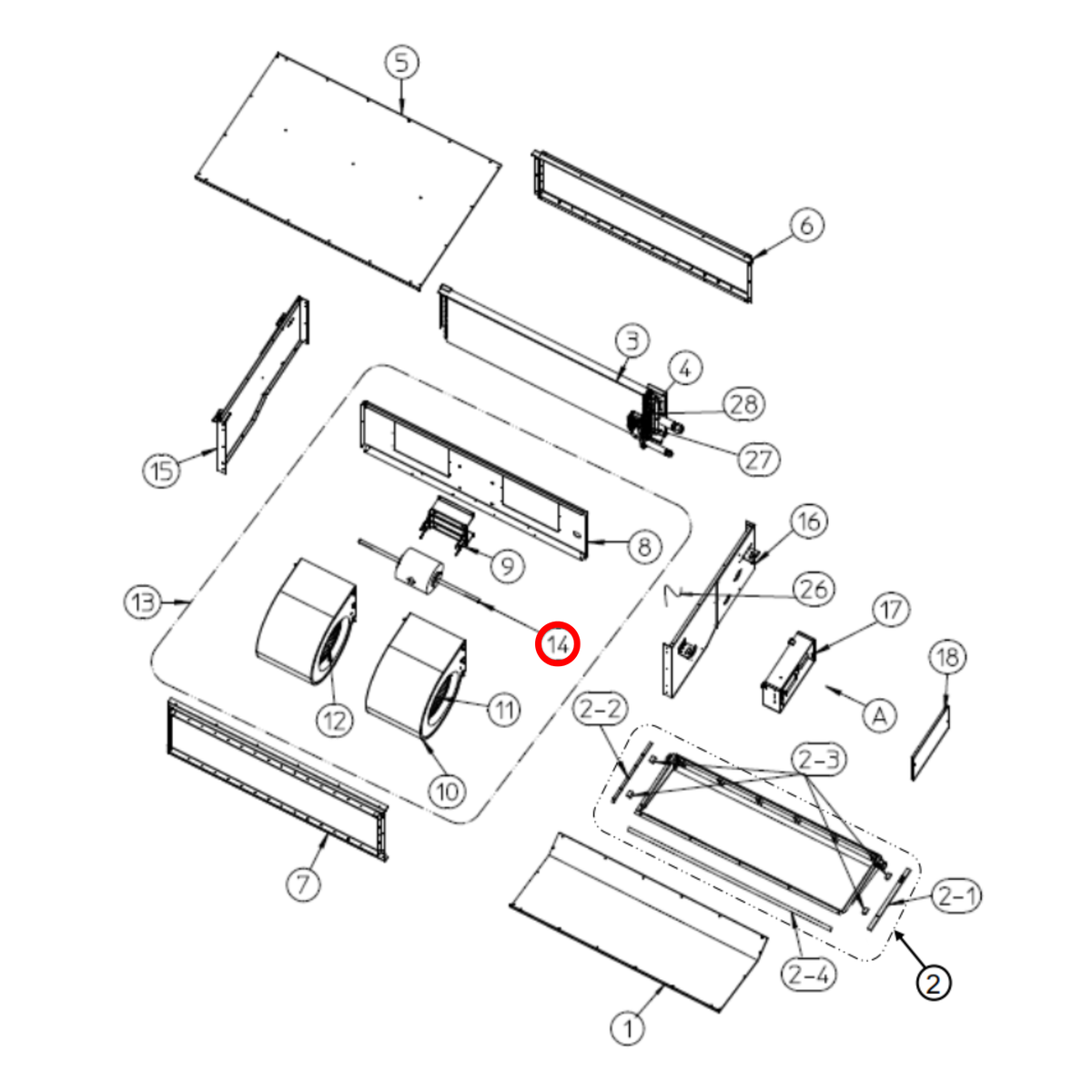 Parts diagram showing P06-T06060+C1 for Panasonic air conditioner models