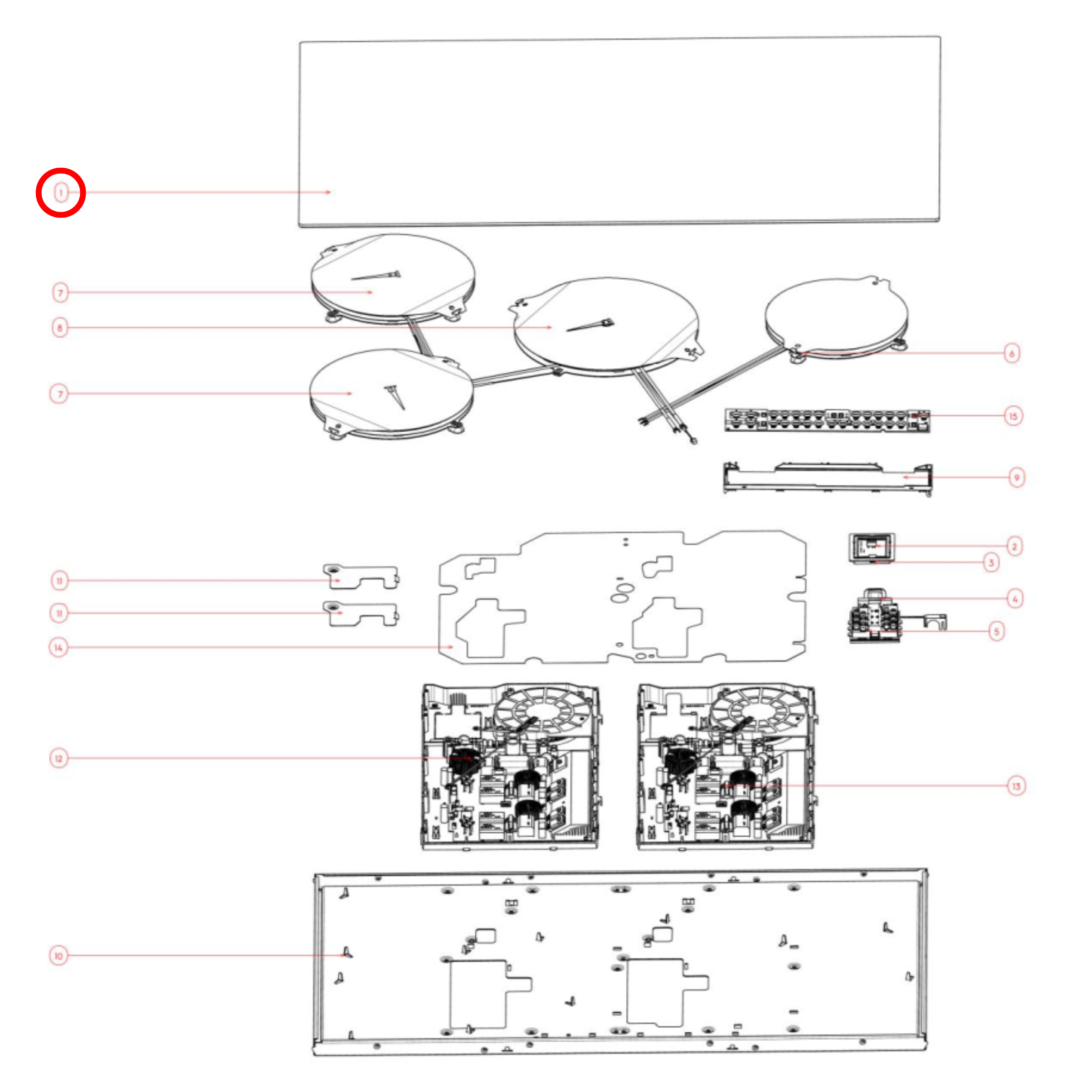 8583056140707 Electrolux Cooktop Hob Ceramic - 305614070
