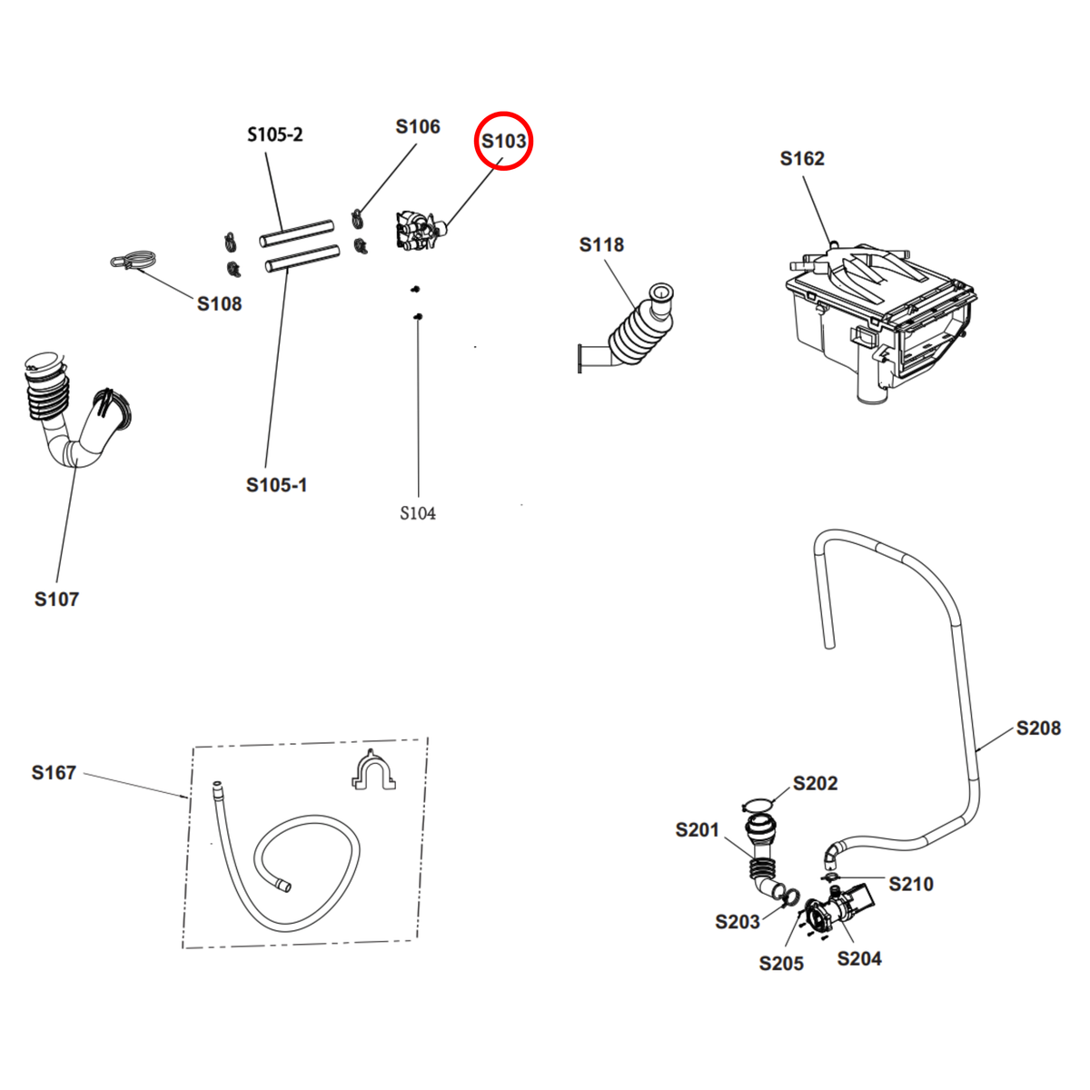 Genuine Hisense Washing Machine Cold Water Inlet Valve K1910753 - view 4