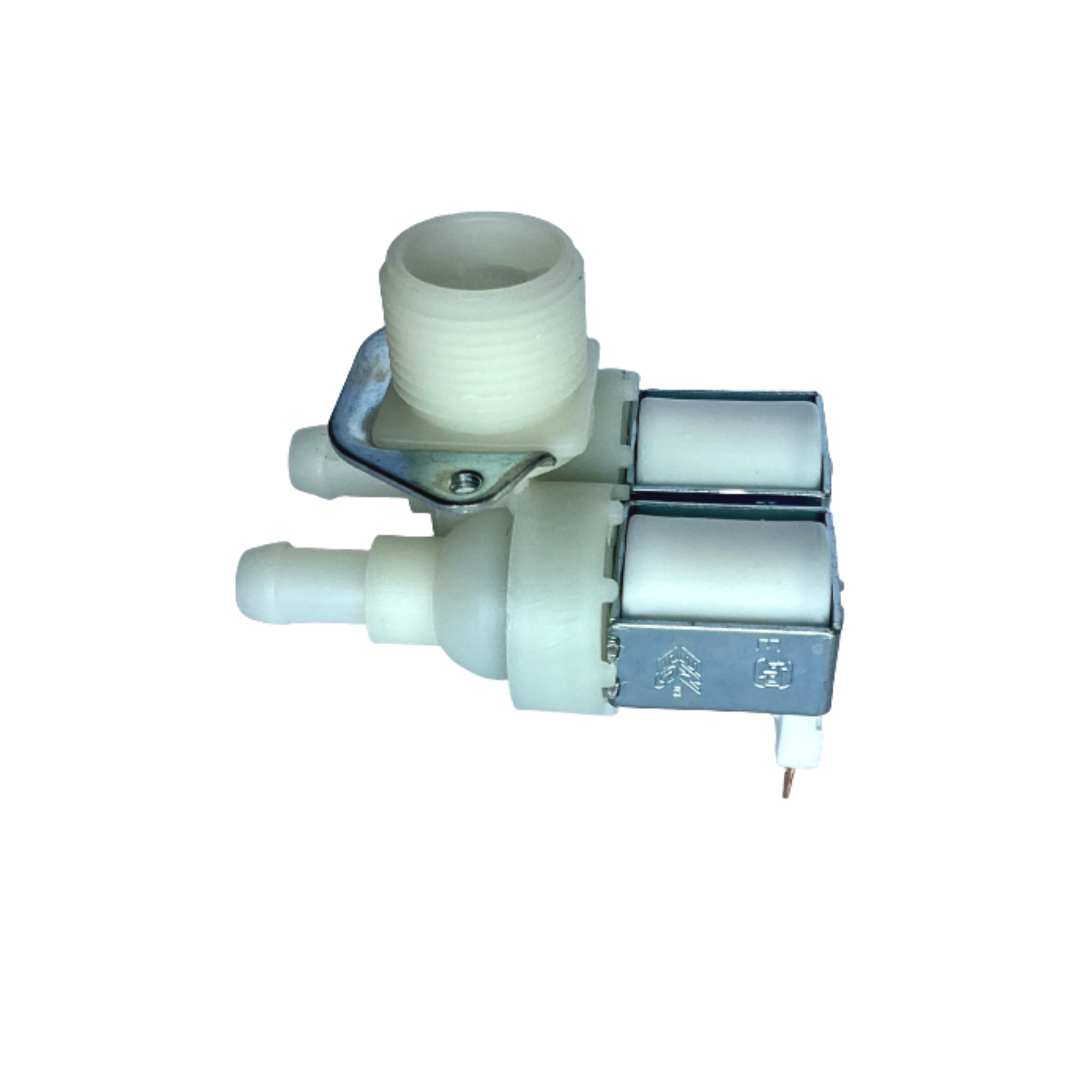 8581190308107 Simpson Washing Machine 90 Deg Dual Inlet Water Solenoid Valve Mix - W001A, 119030810