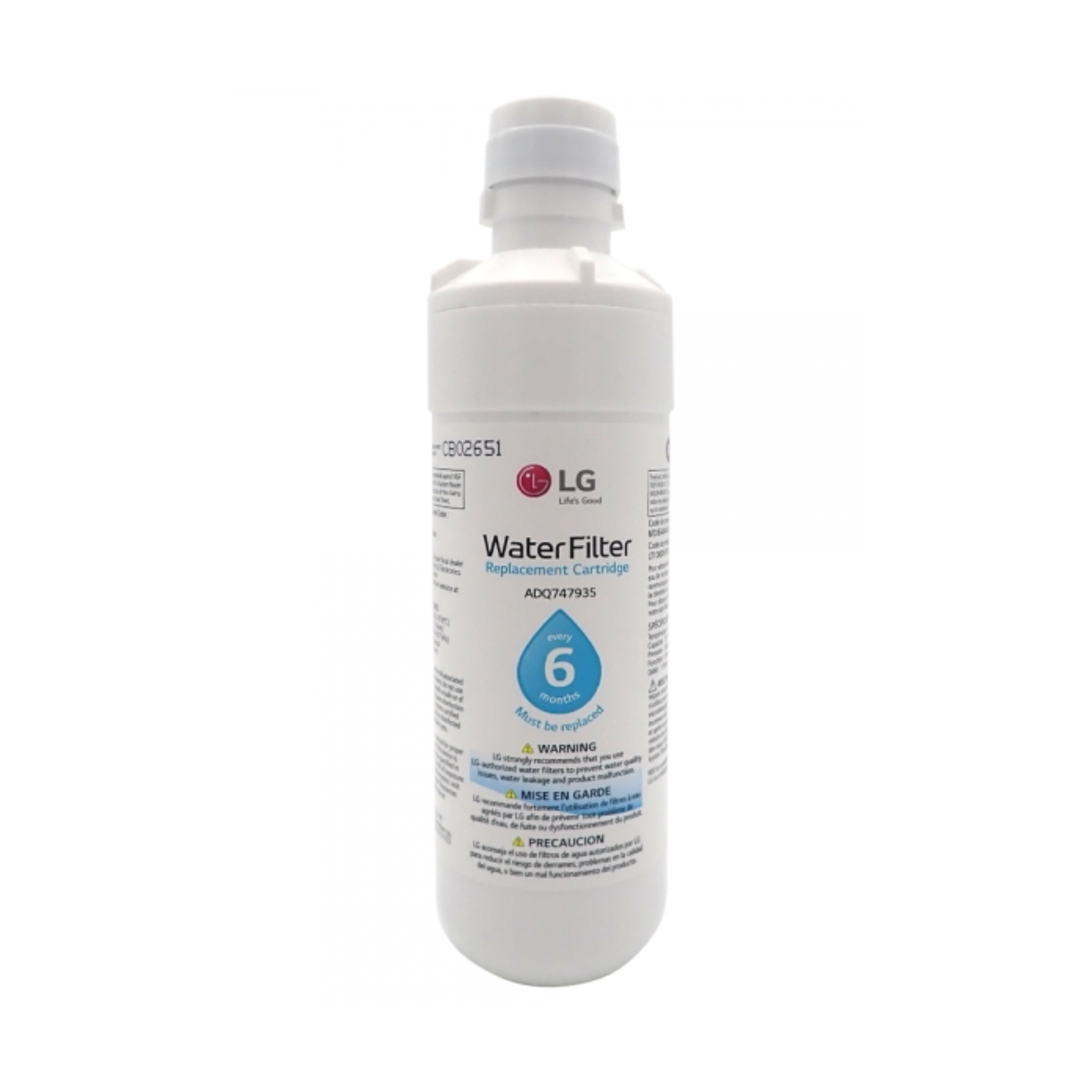 ADQ74793501 LG Fridge Internal Water Filter - LT1000P, MDJ64844601