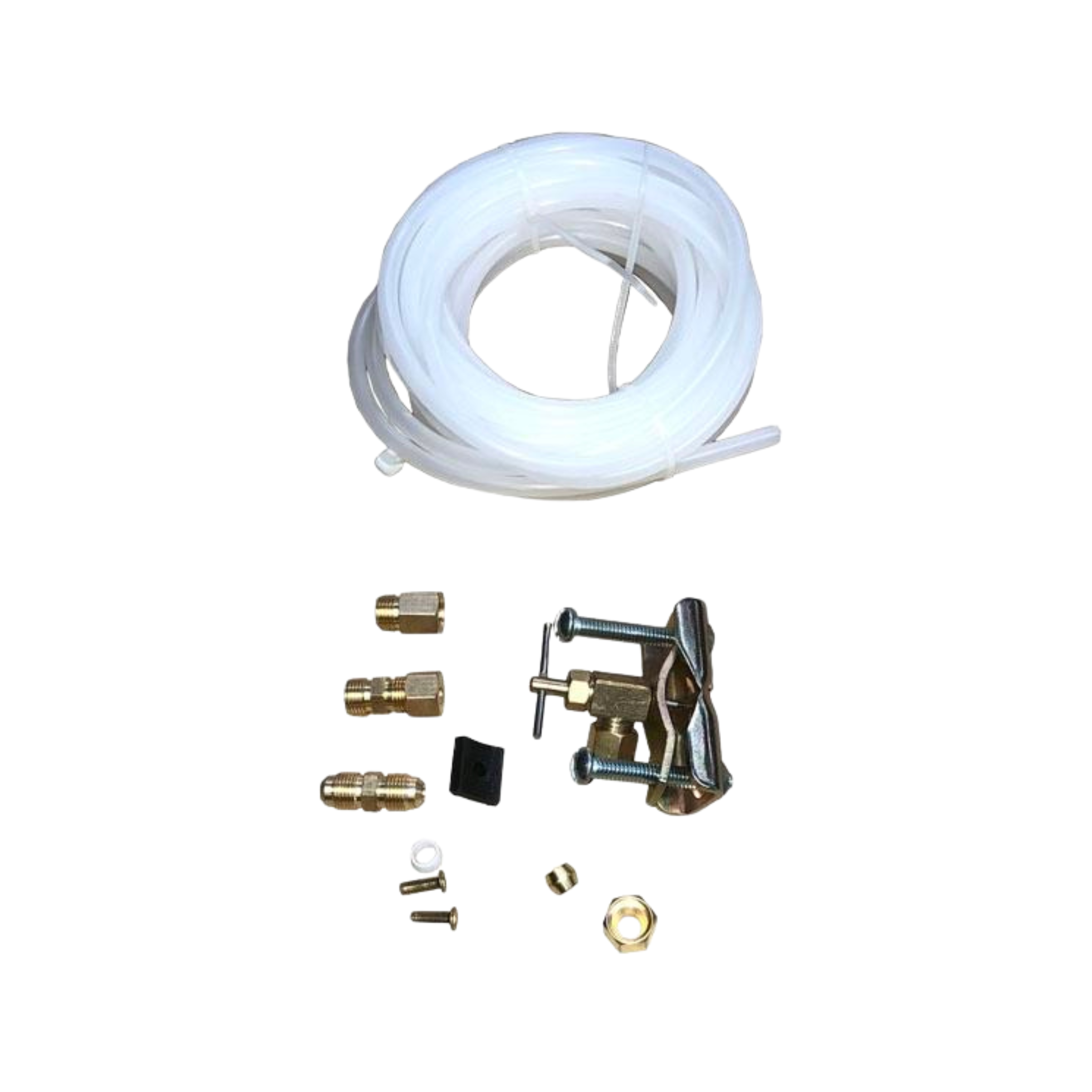 GE025B Fridge Ice Maker Hook Up Kit Plastic Tube & Accessories