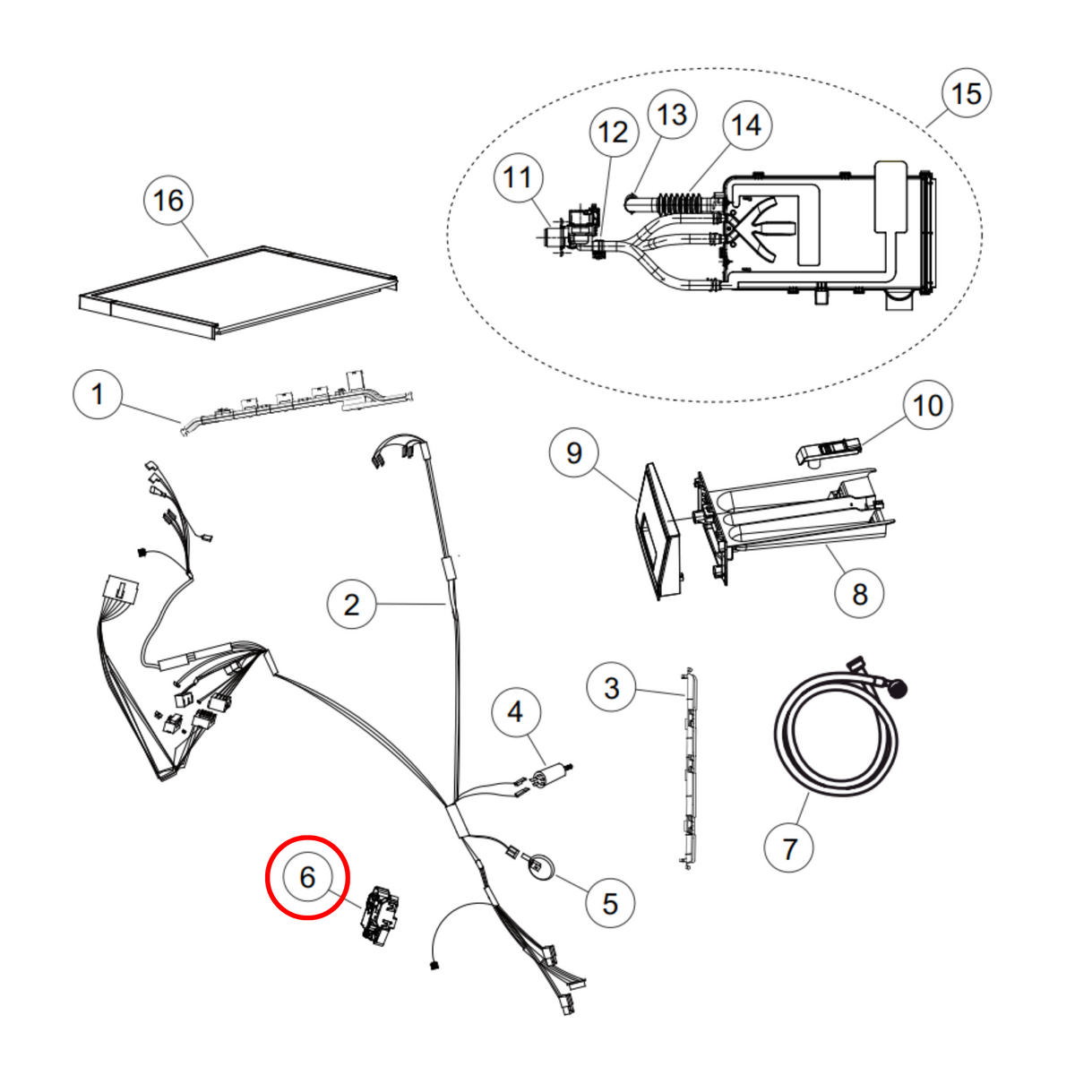 H0024000128D Fisher & Paykel Front Load Washing Machine Door Lock - H0024000128A