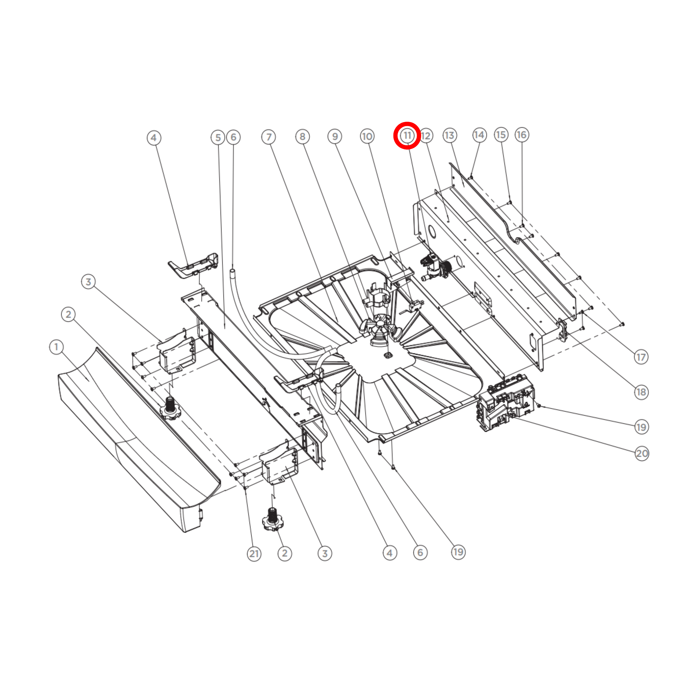 H0120806670 Fisher & Paykel Dishwasher Inlet Valve - H0120400055A