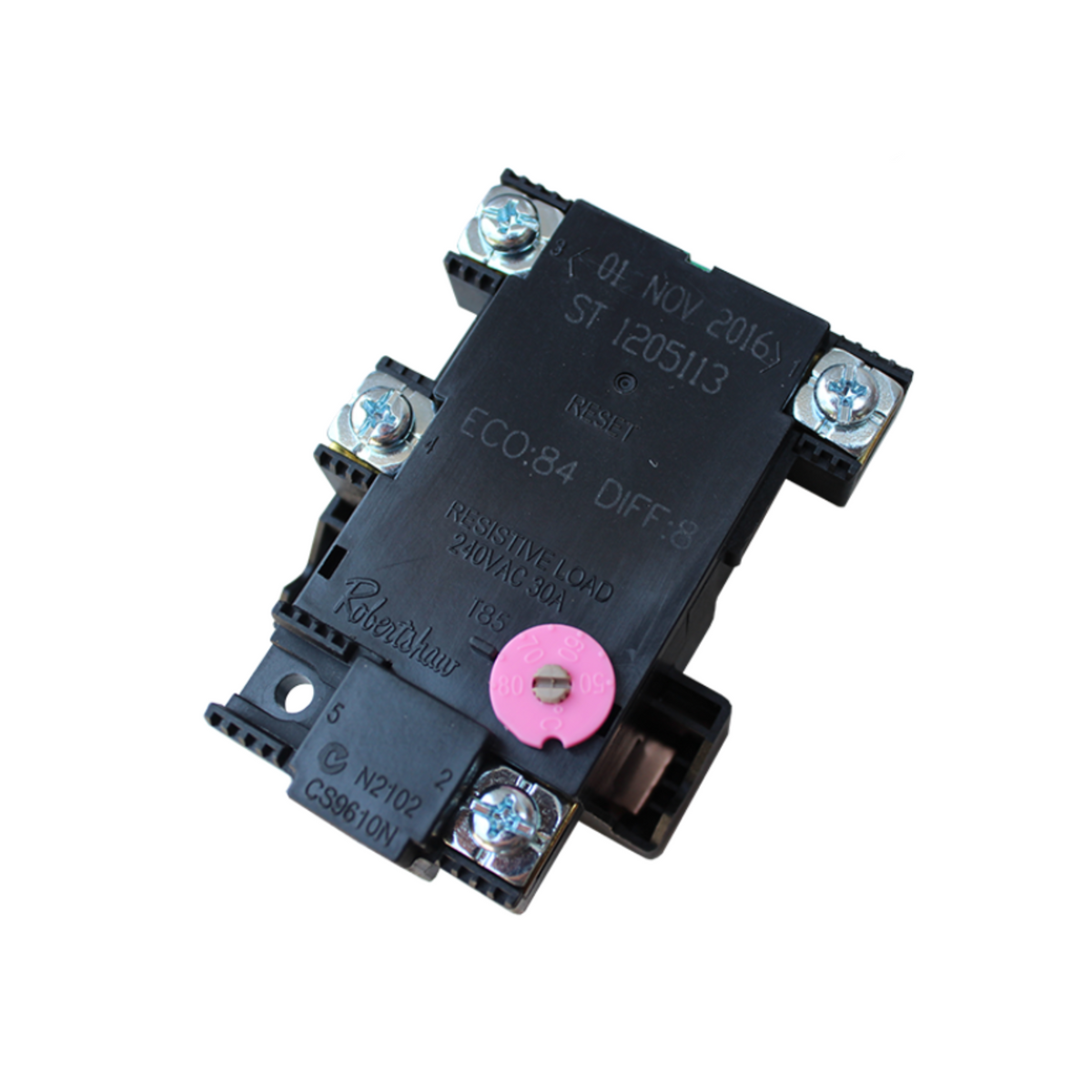 Hot Water Thermostat 60-80C Pink to suit Hot Water Systems HW912