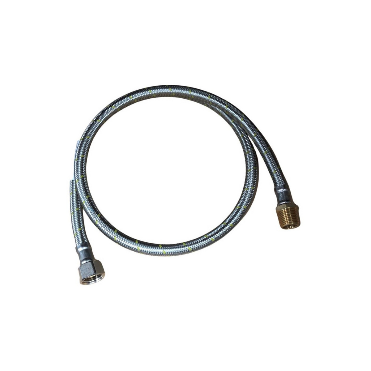 10MM SS Gas Hose 1/2 BSP FC 1200MM to suit SG130