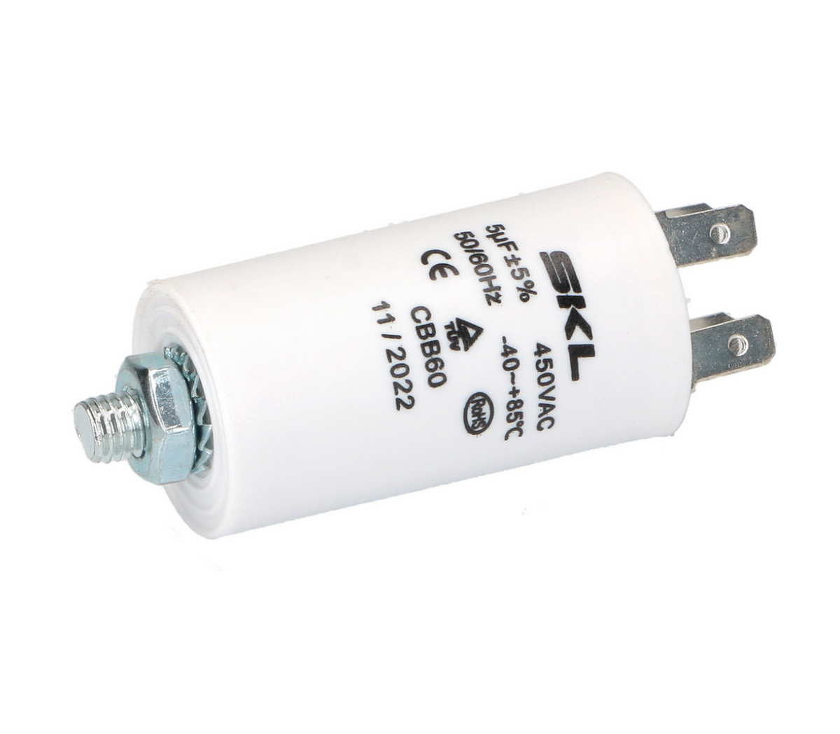 Capacitor 5uF 450VAC to suit CAP005MS