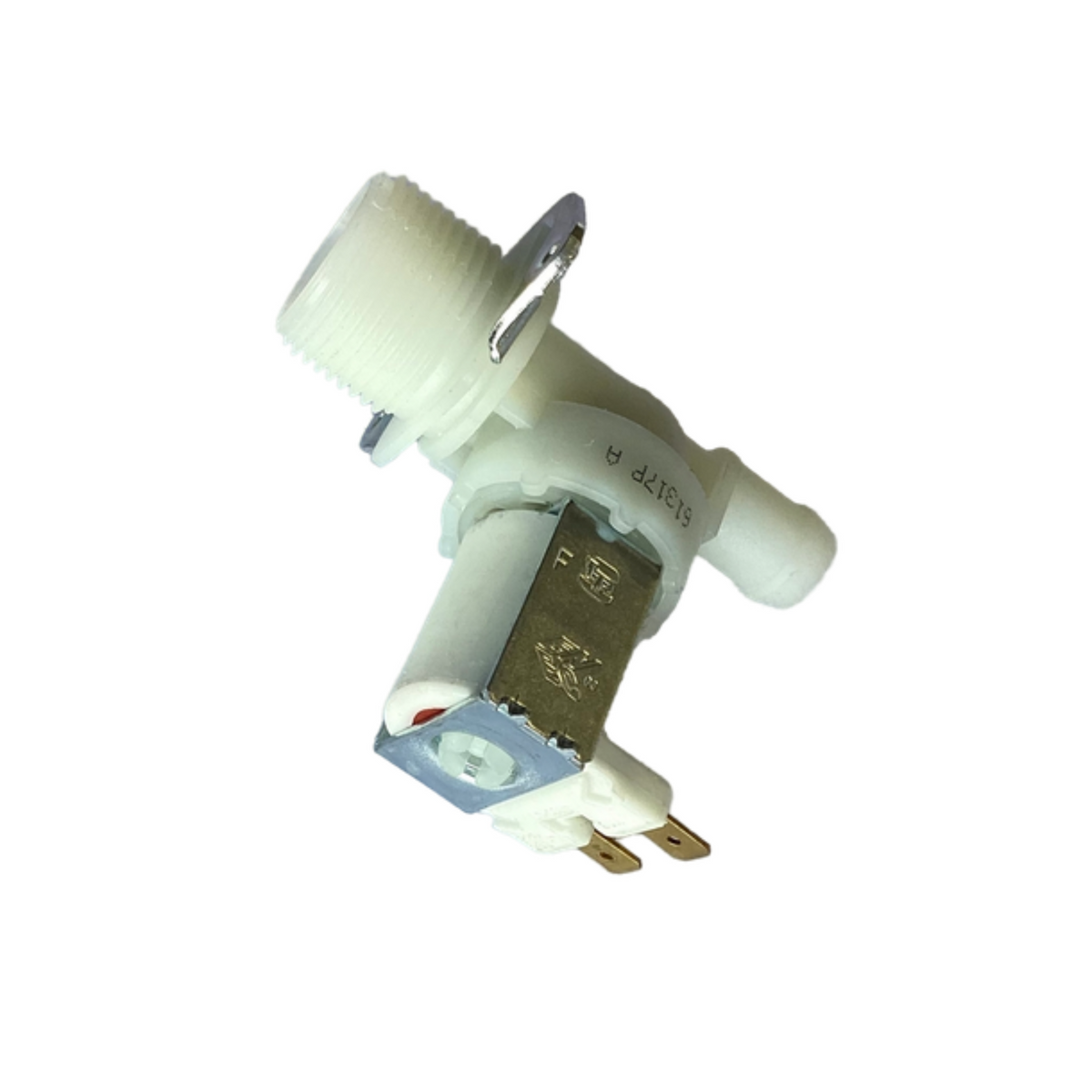 Washing Machine 13mm Straight Single Inlet Solenoid Valve 180 Deg x 13Mm to suit Washing Machines W025A