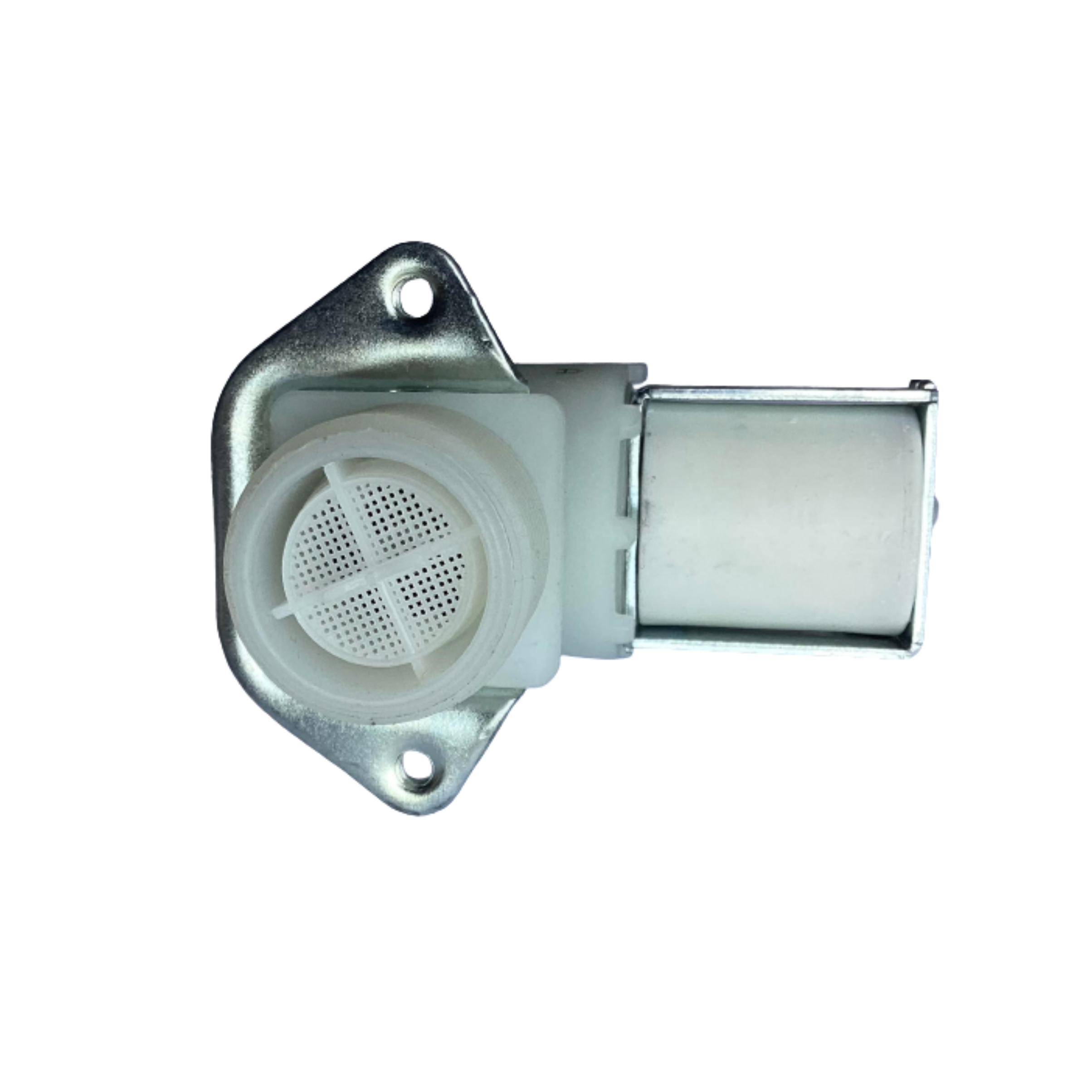 W025A Washing Machine Universal 13mm Straight Single Inlet Solenoid Valve 180 Deg x 13Mm