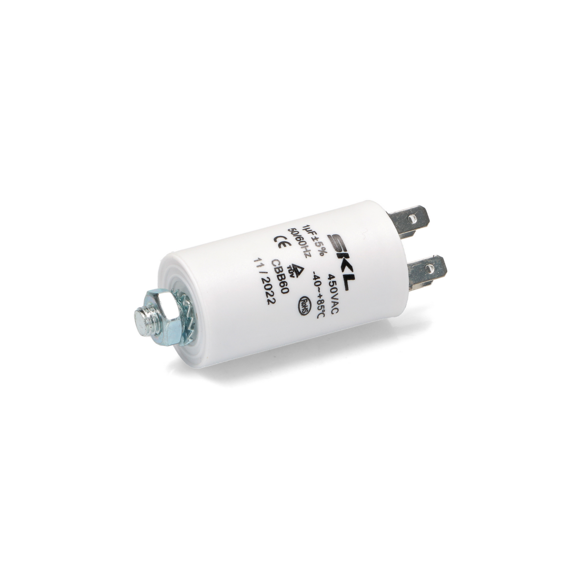 Capacitor 1µF Size Ø30x57mm 450Vac to suit CAP001MS