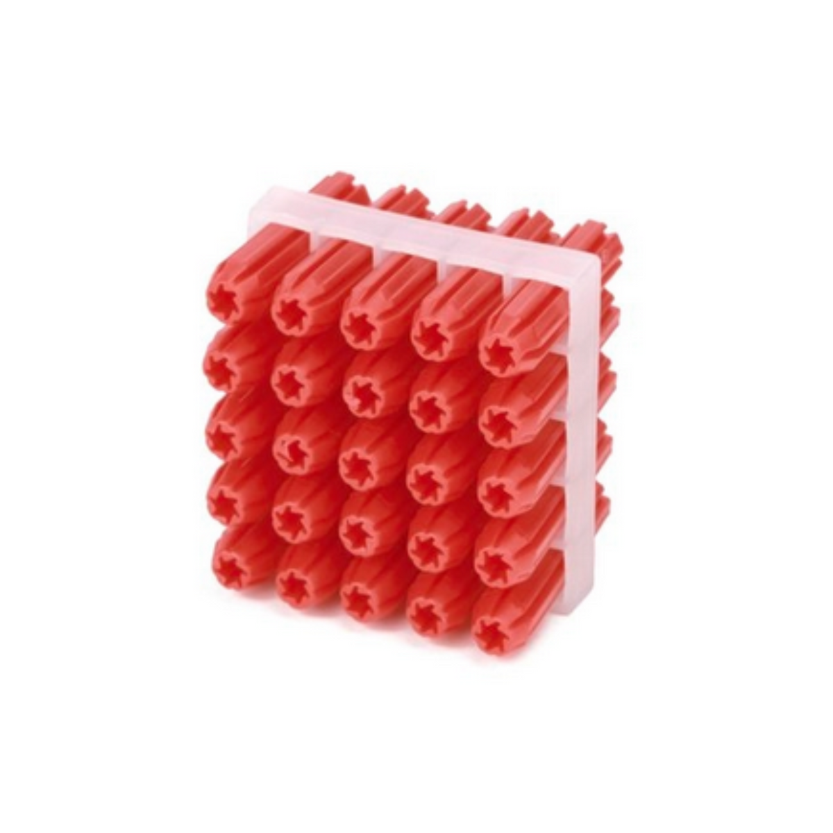 Plugs Red 25 X 6MM to suit Wall