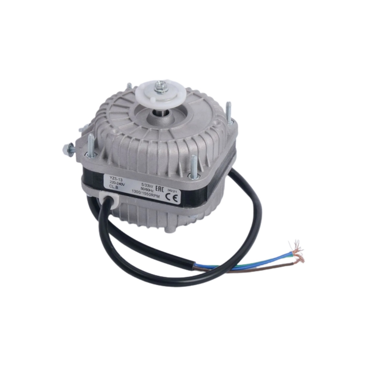Fridge Shaded Pole Motor AC 220V 1300RPM 5/33W E10.2 to suit Fridges & Freezers YZ5-13