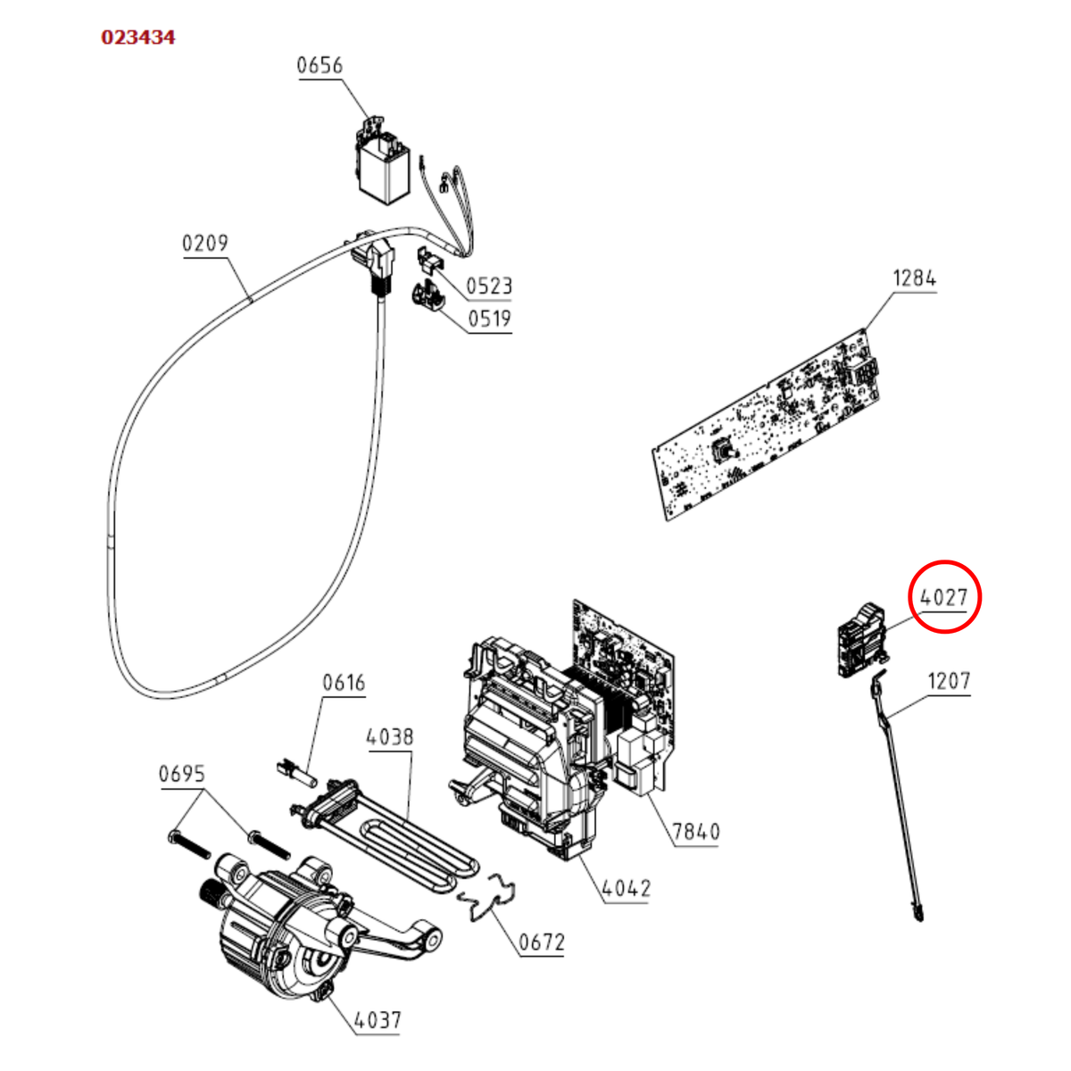 G579333 Hisense Front Load Washing Machine Door Lock - image 2