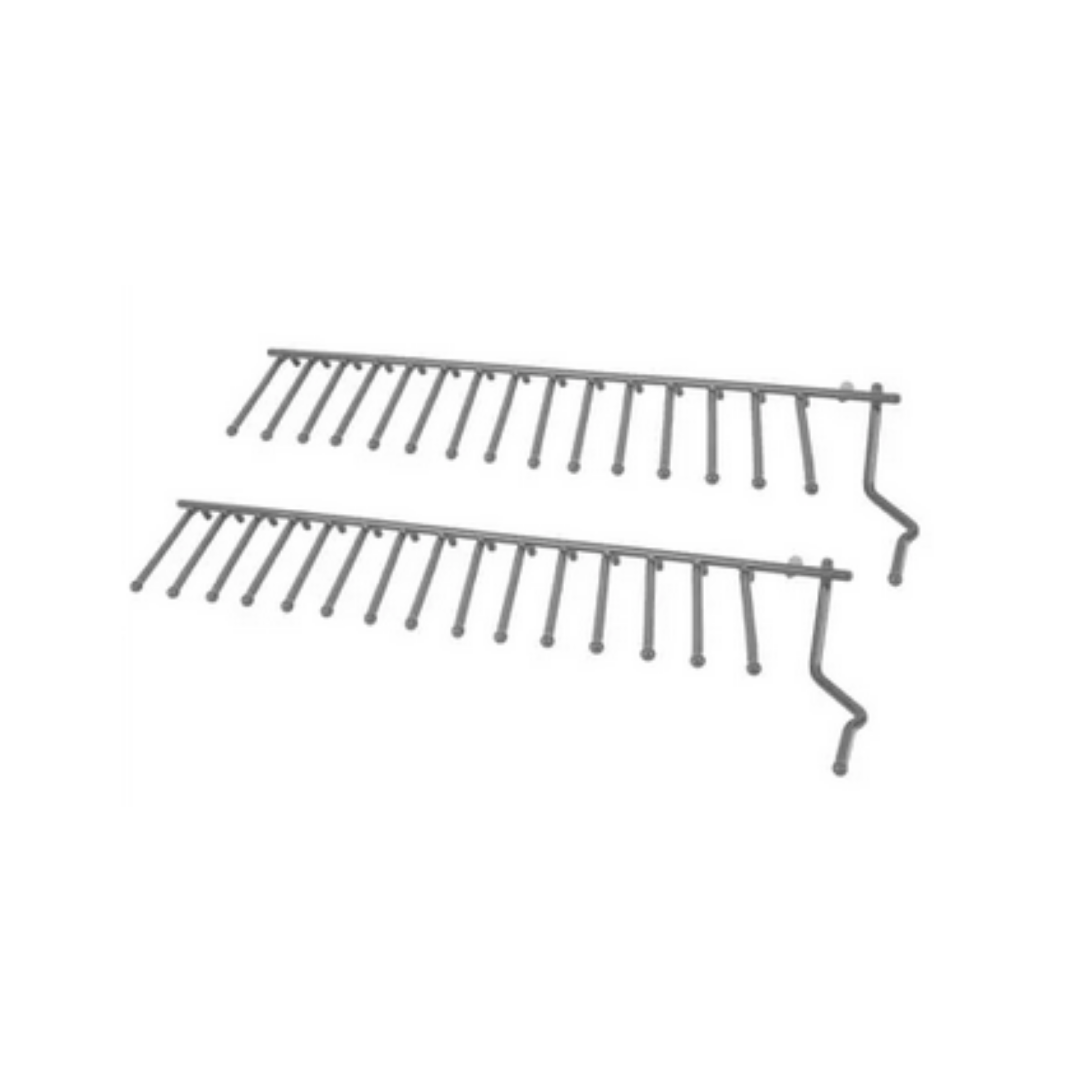 00645101 Bosch Dishwasher Lower Basket Rack Flip Insert Pair