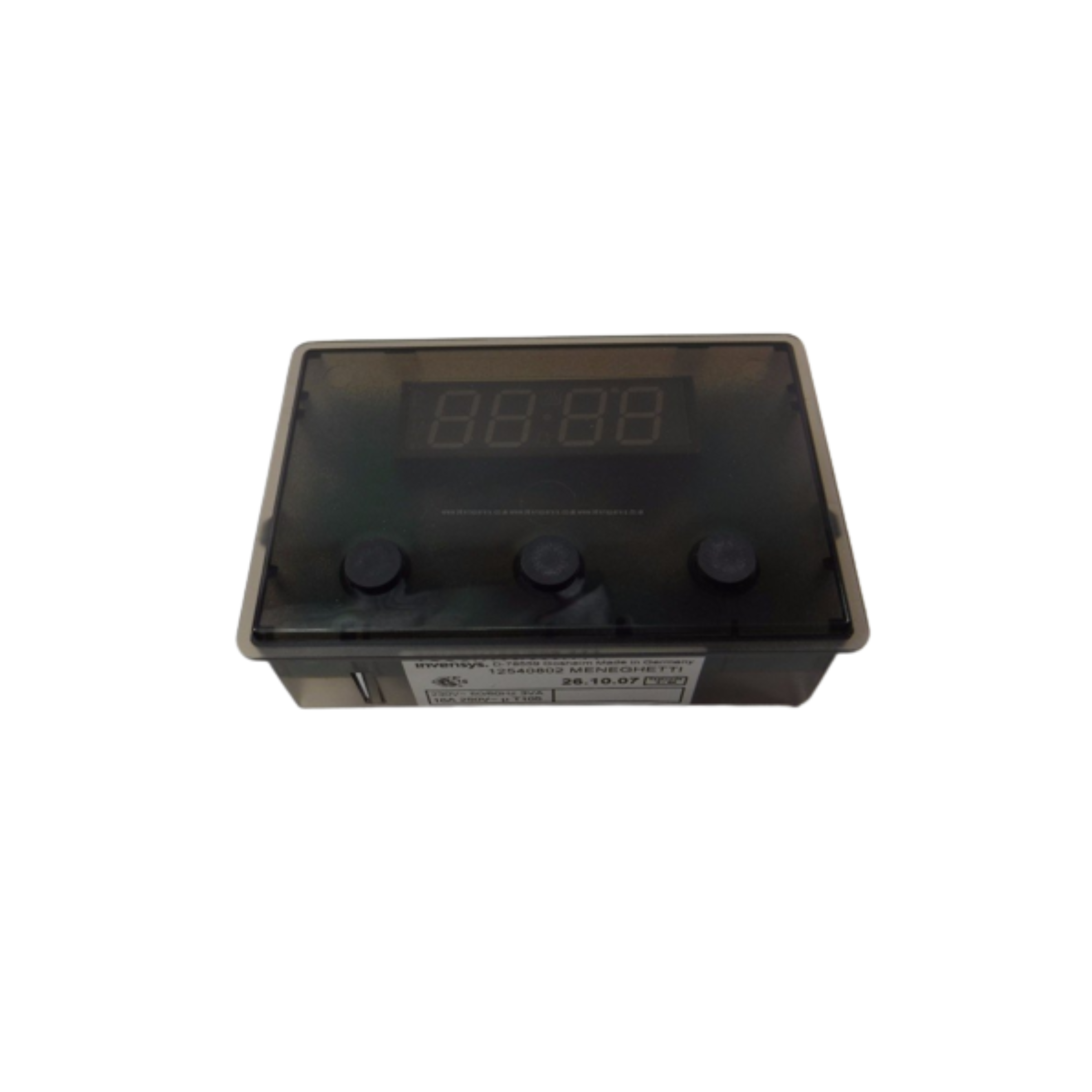 12540802 Euro, Omega Oven Touch Control Timer Clock