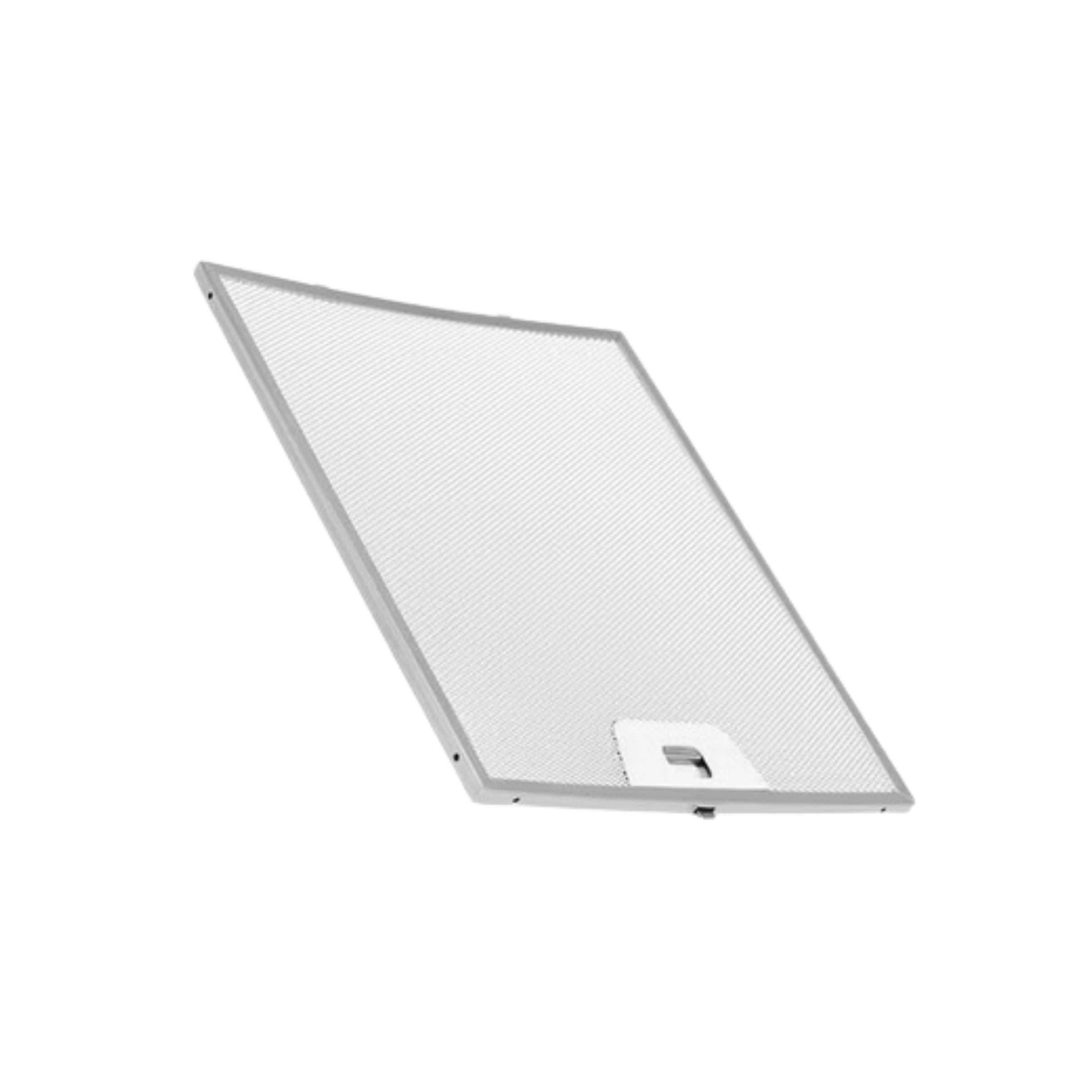 133.0166.529 Smeg Rangehood Filter Ninfea 252.5MM X 300MM Bended
