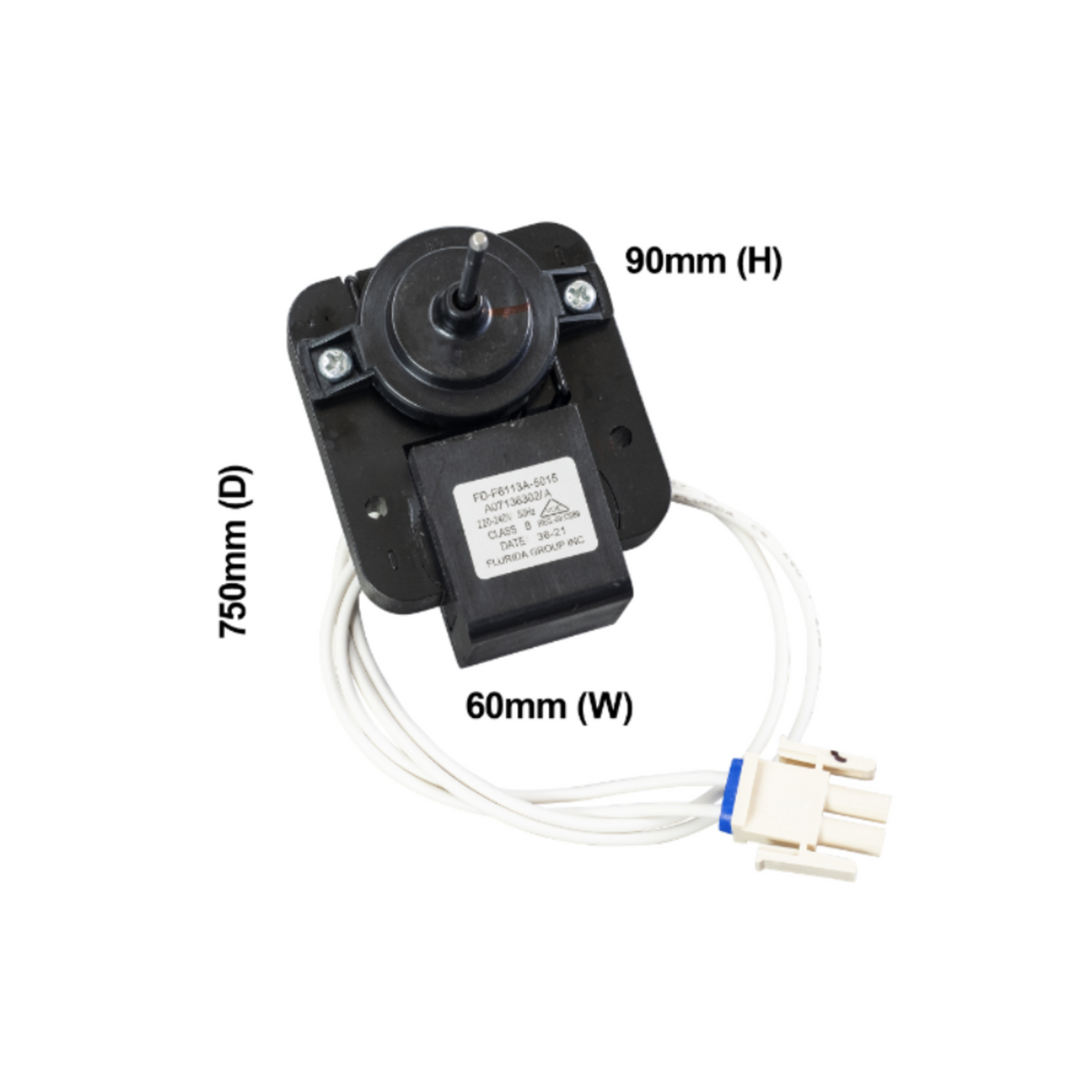 Genuine Kelvinator Fridge Freezer Evaporator Fan Motor 140242652018