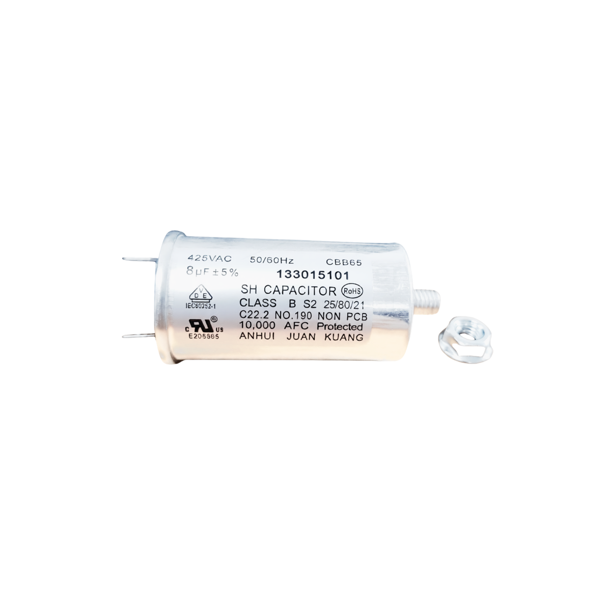 Genuine Electrolux Dryer 8uF Capacitor 8581330151011
