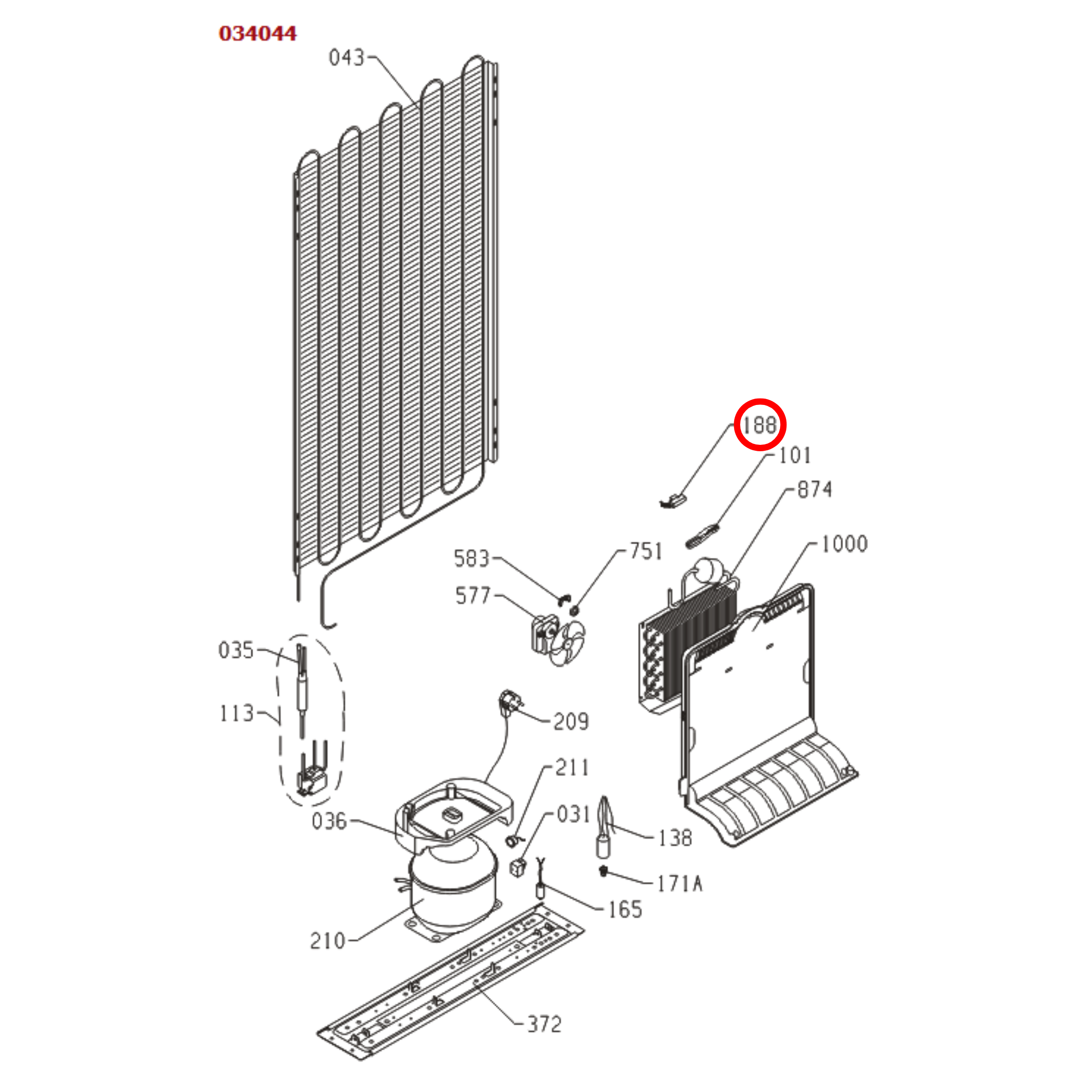 366578 Asko, Gorenje Fridge Termal Fuse With Harness TV HZF