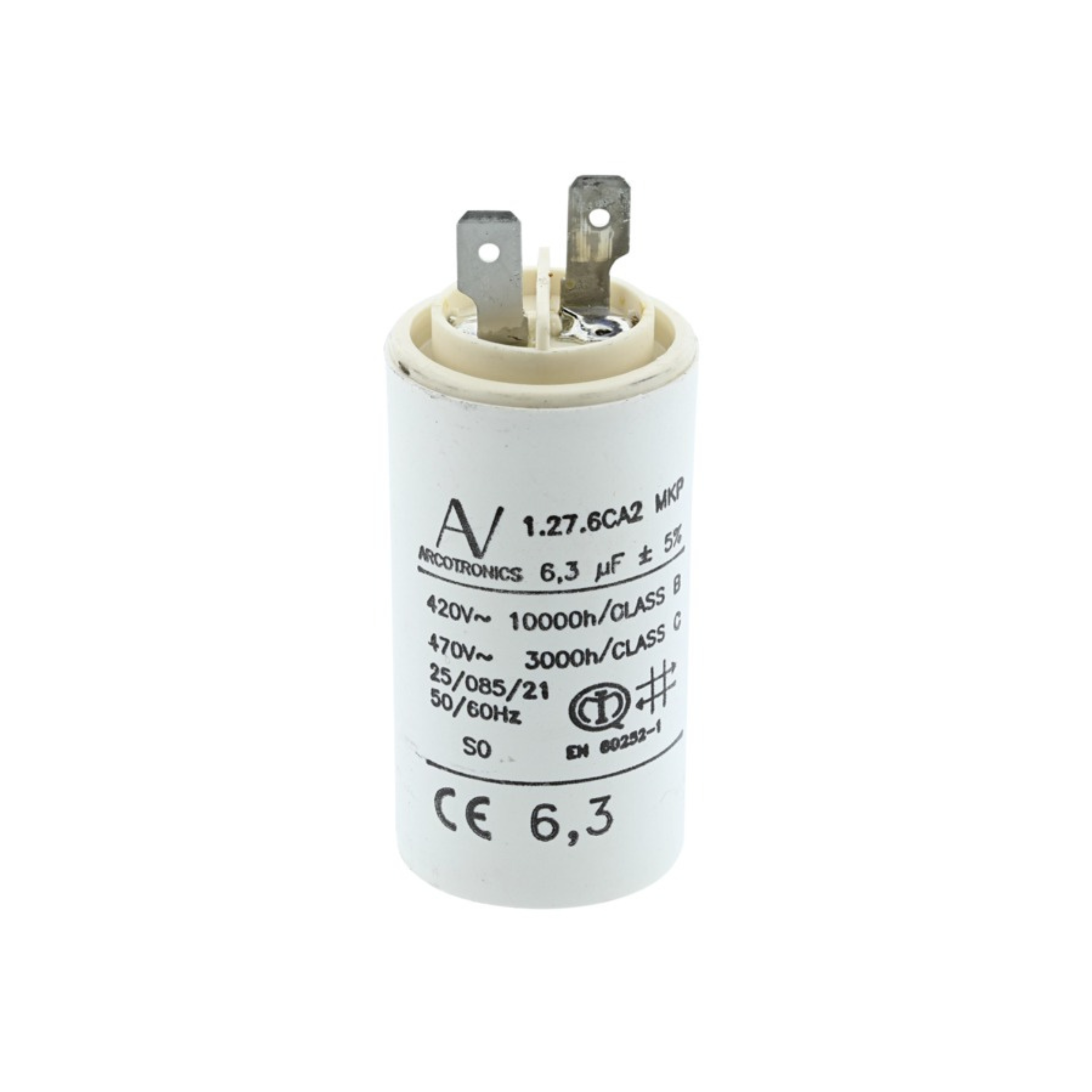 50286283002 AEG Rangehood Interference Capacitor 6.3uF
