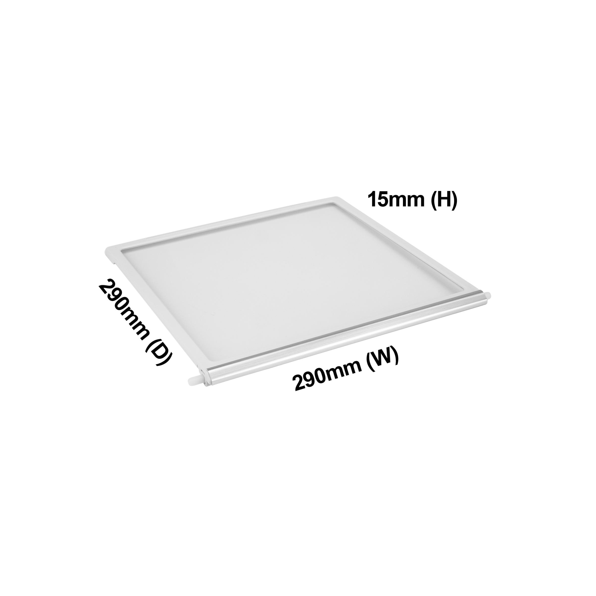 4055558862 Westinghouse Fridge Glass Shelf