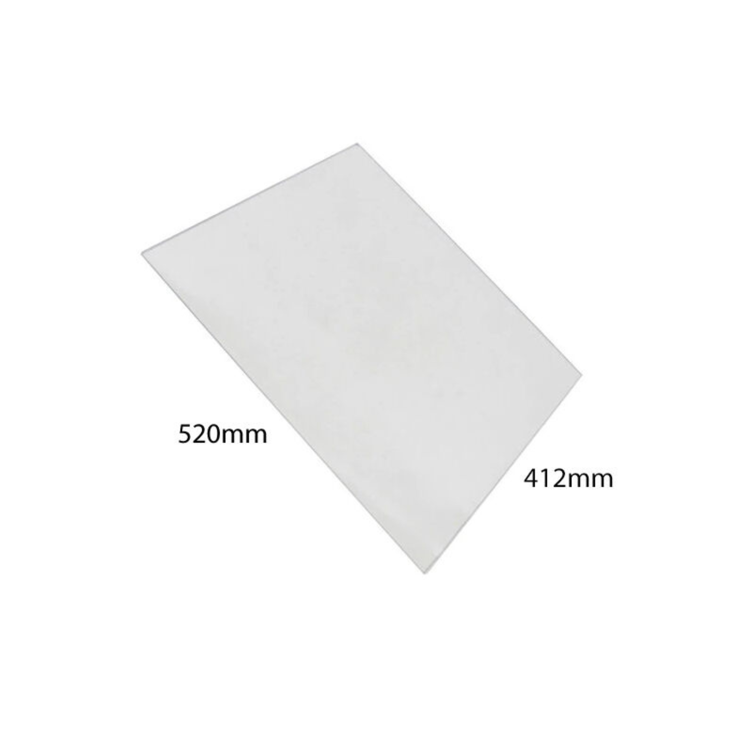 4055561460 Chef, Electrolux, Westinghouse Oven Inner Door Glass - 0255003960