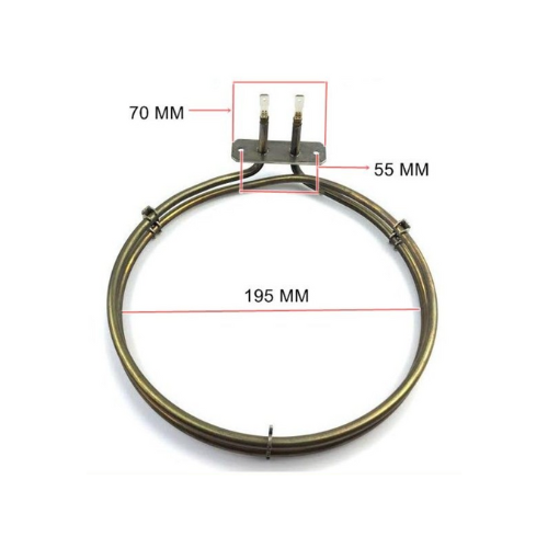 4055613238 Chef, Westinghouse, Electrolux Oven Fan Forced Element 2200W - 0122004574