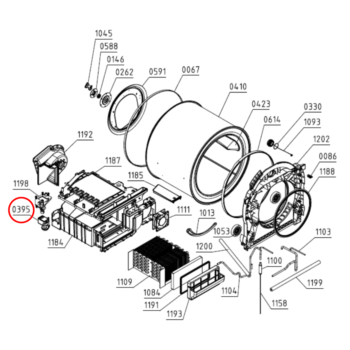 Genuine Asko Dryer Condensation Pump G492057 - view 4