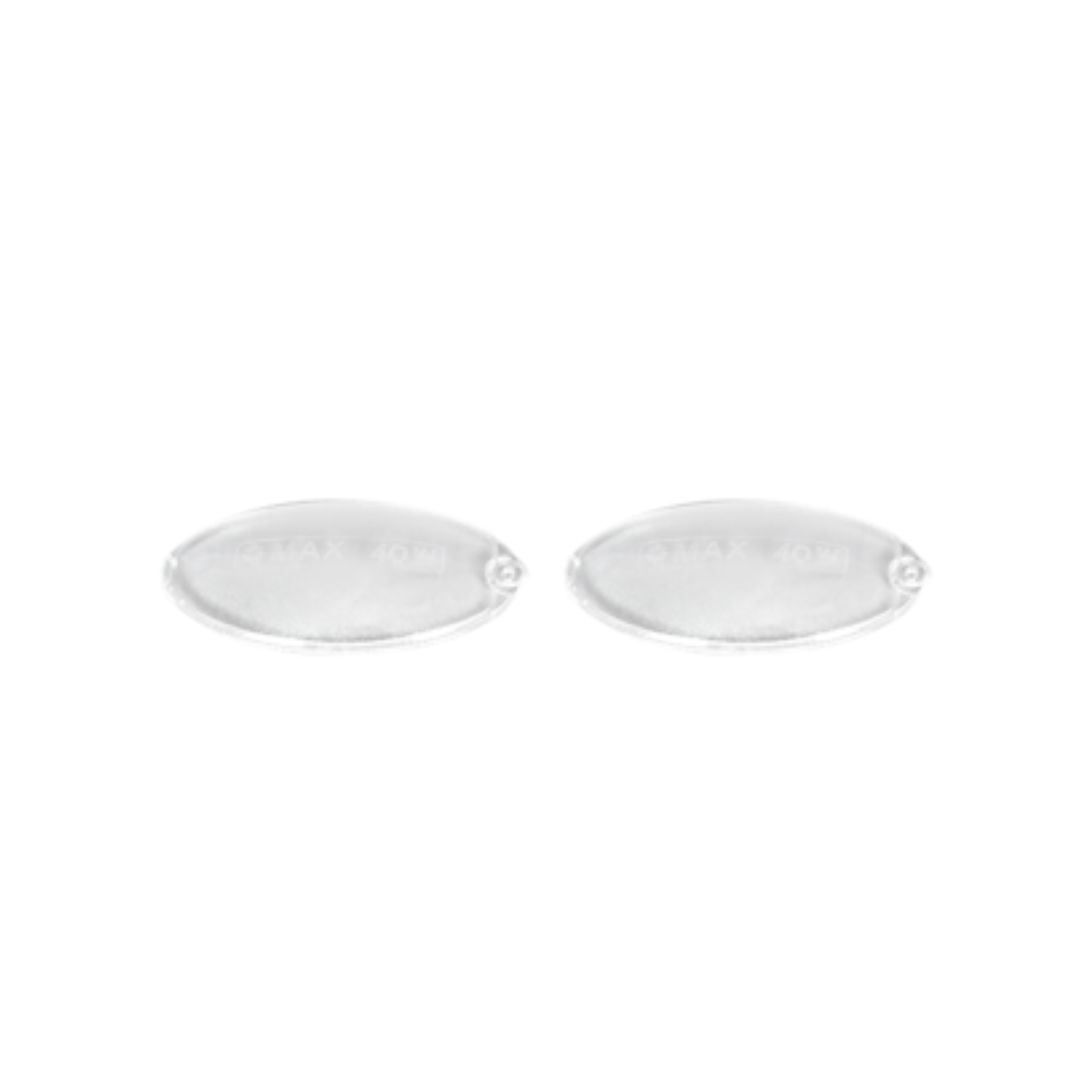 50248796000 Electrolux, Ariston Rangehood Light Diffuser Cover Kit 2 Pieces - 4145150, C00058249