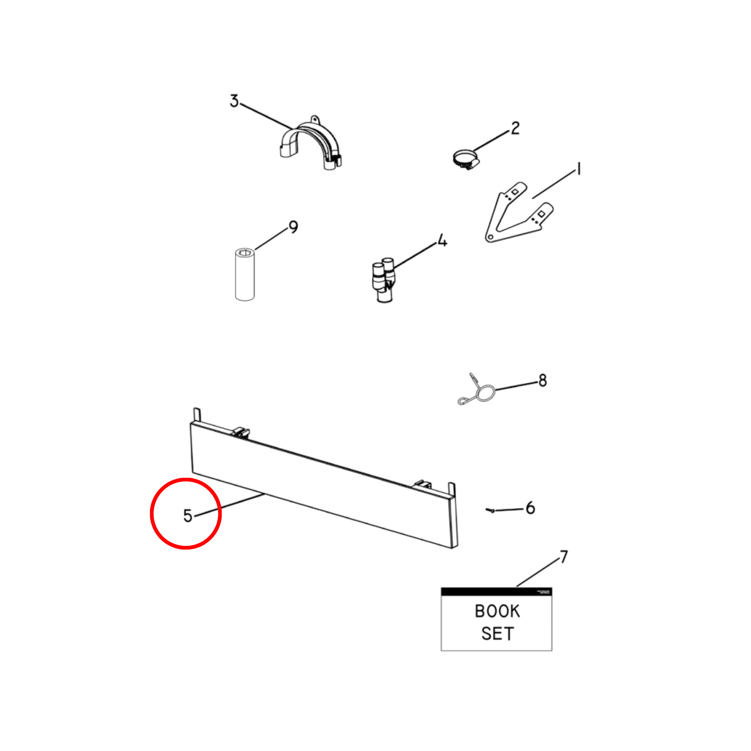 526680 Fisher & Paykel Dishwasher Kickstrip
