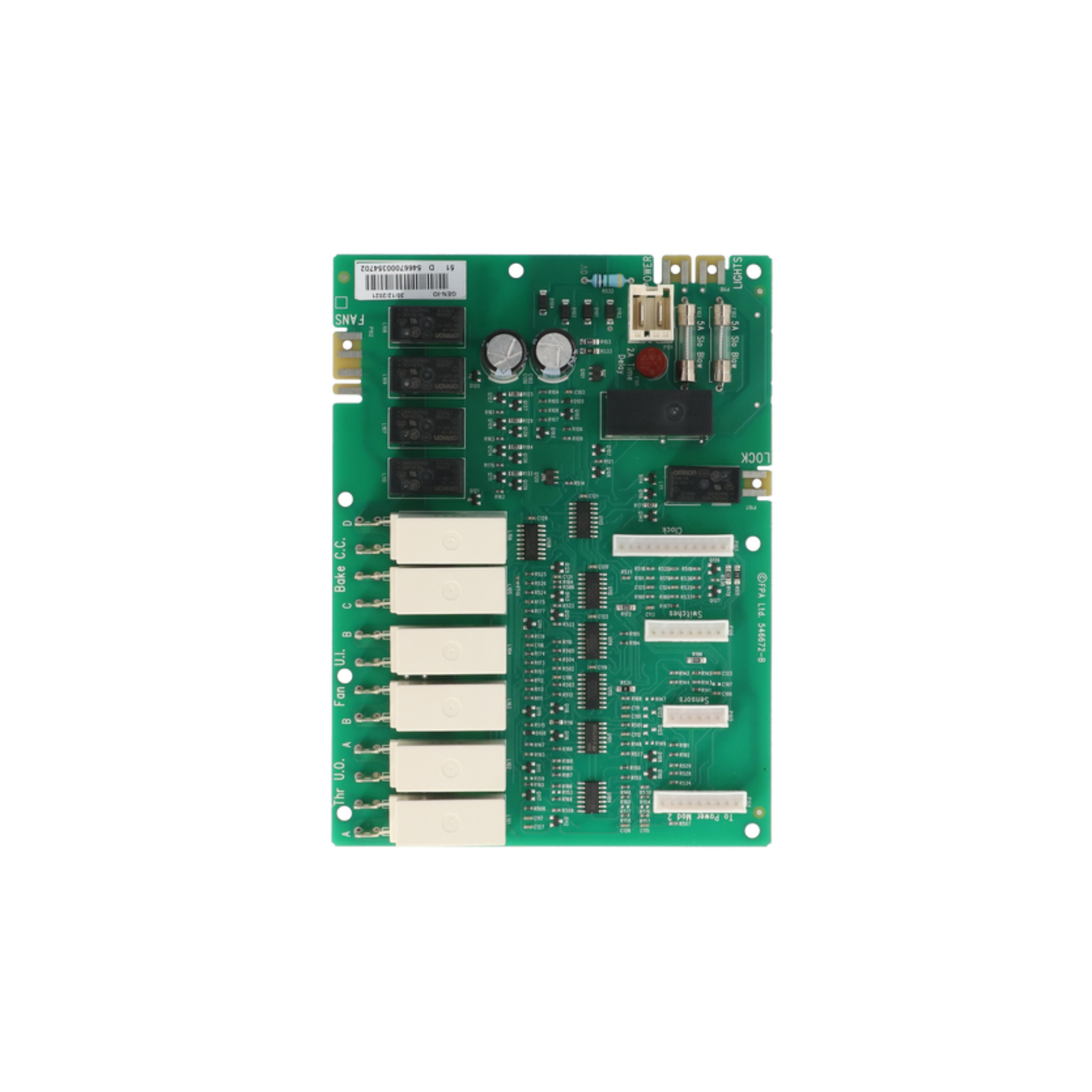 546670P Fisher & Paykel Wall Oven Power PCB Board