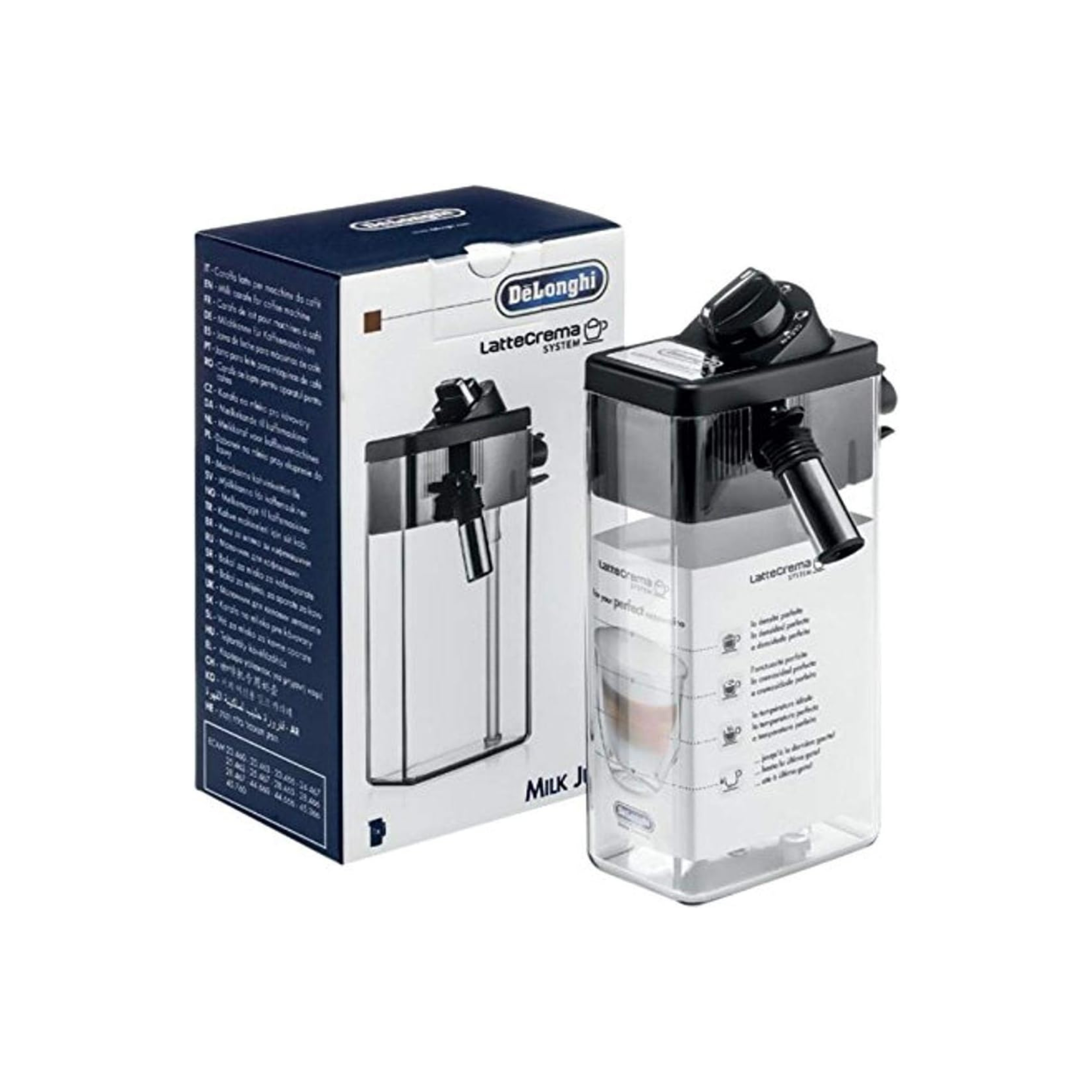 5513294571 Delonghi Coffee Machine Lattercrema Milk Jug - DLSC011