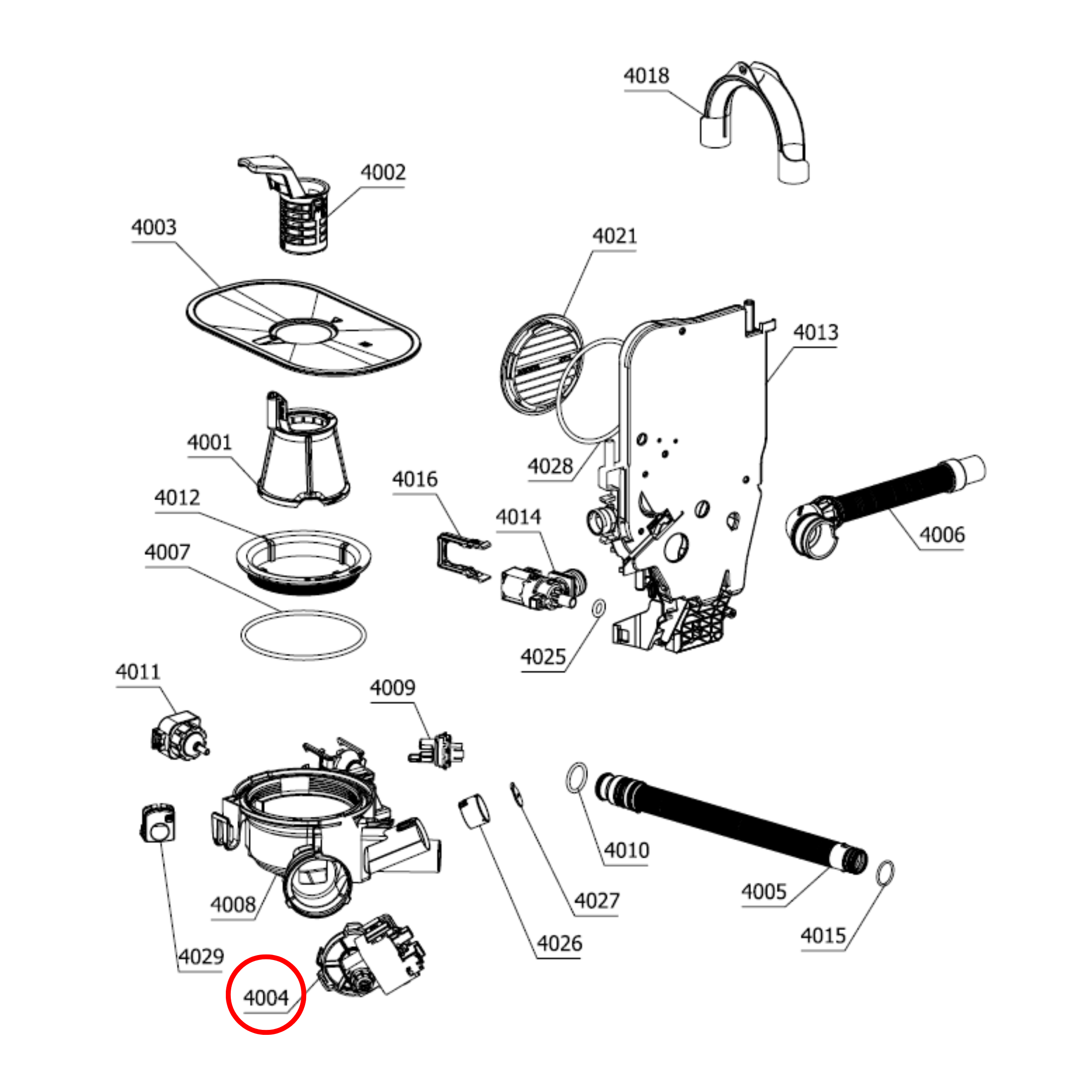 581830 Asko Dishwasher Drain Pump