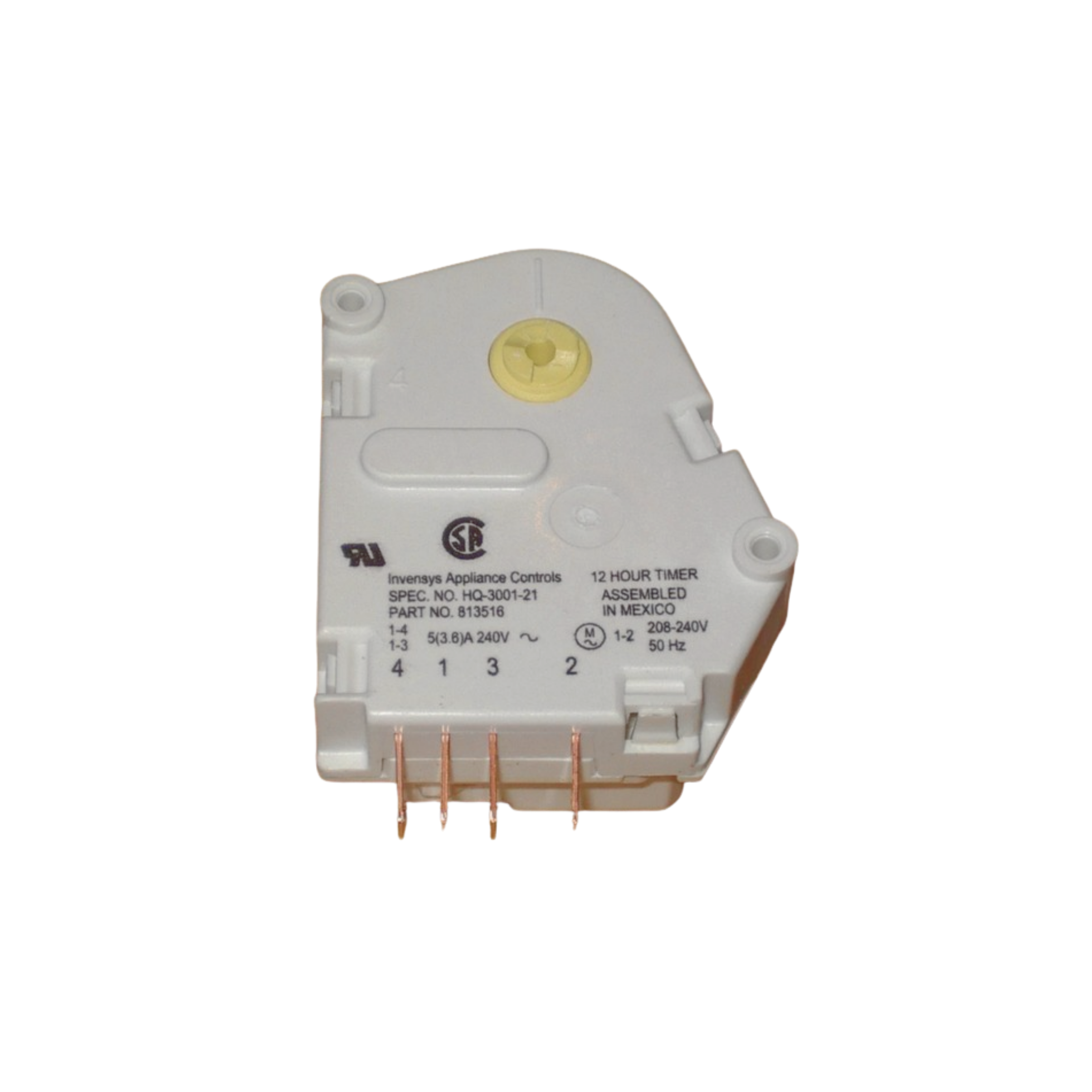 813516P Fisher & Paykel Fridge Defrost Timer 12 Hours 20 Mins 230V - 873253P