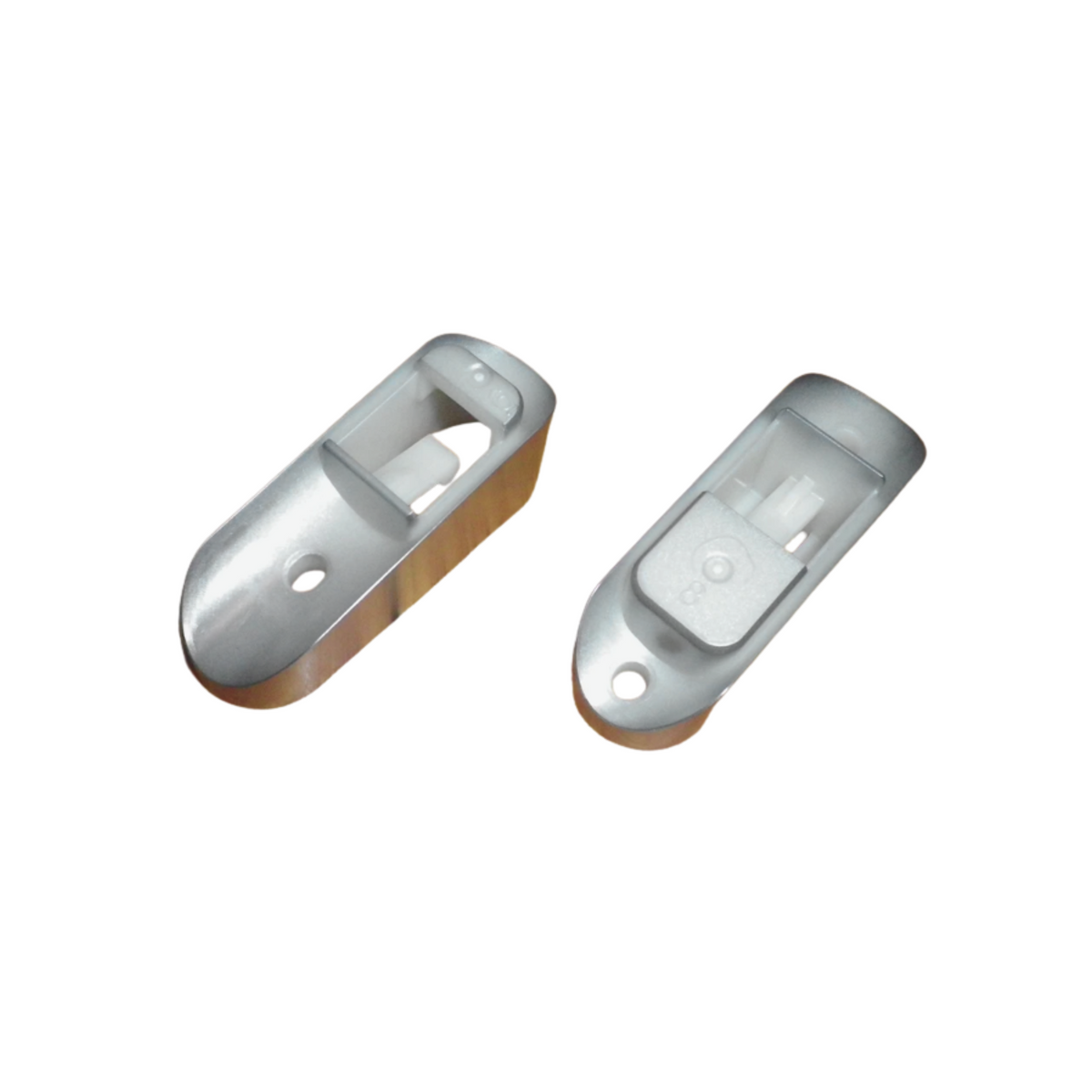 Genuine Westinghouse Fridge Freezer Door Handle Pedestal Kit Pair HOLLOW HANDLE ONLY- A12949901PR 4055922183