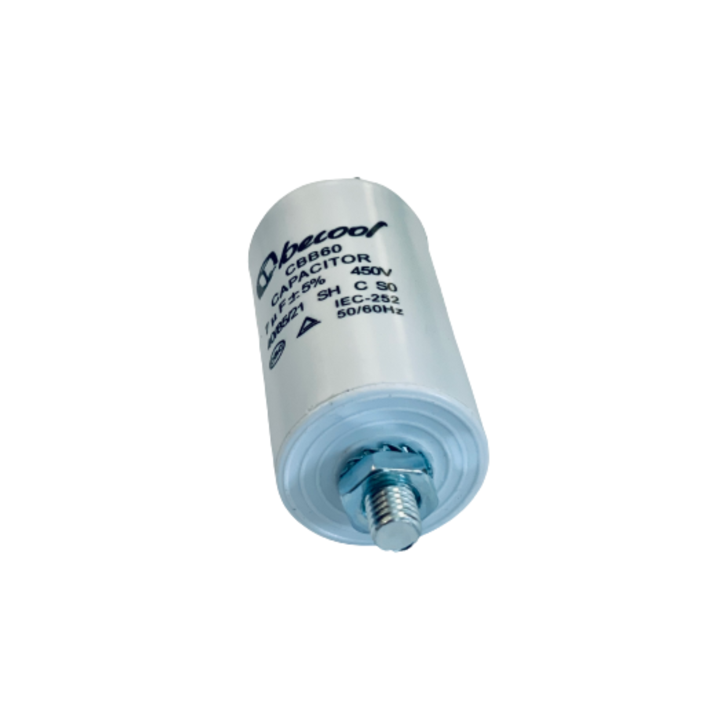 Capacitor 7uF 450V CBB65 64X33Mm CAP006 With Stud Plastic