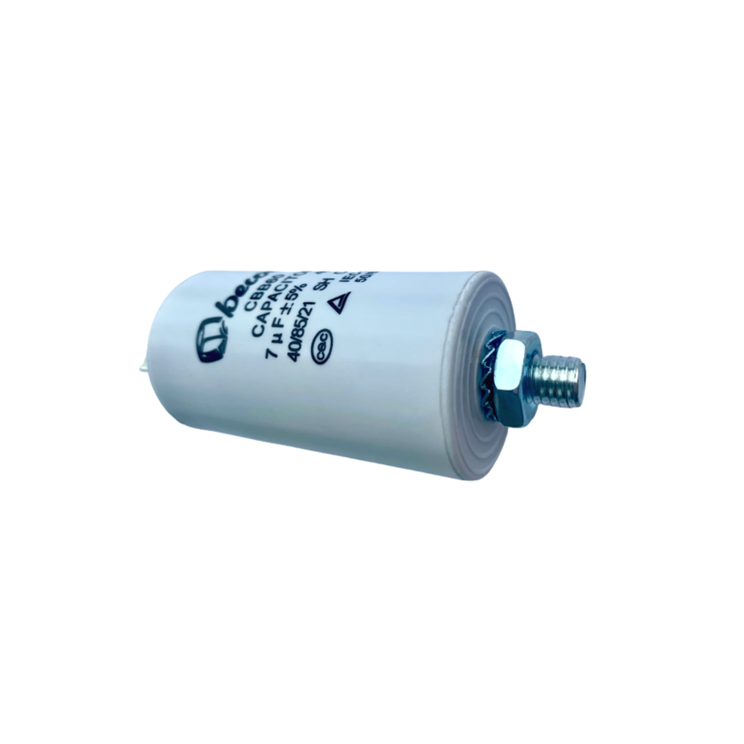 Capacitor 7uF 450V CBB65 64X33Mm CAP006 With Stud Plastic