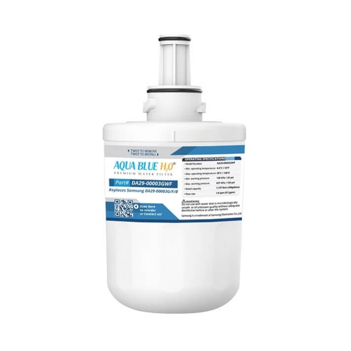 Genuine Samsung Fridge Water Filter DA29-00003G