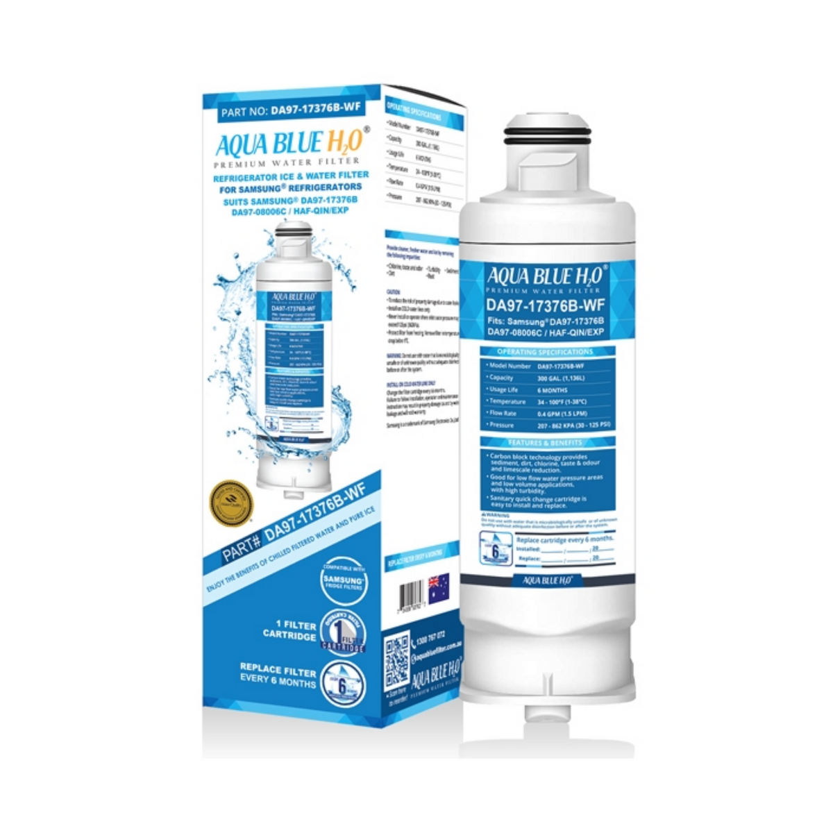 Genuine Samsung Fridge Water Filter DA97-17376B