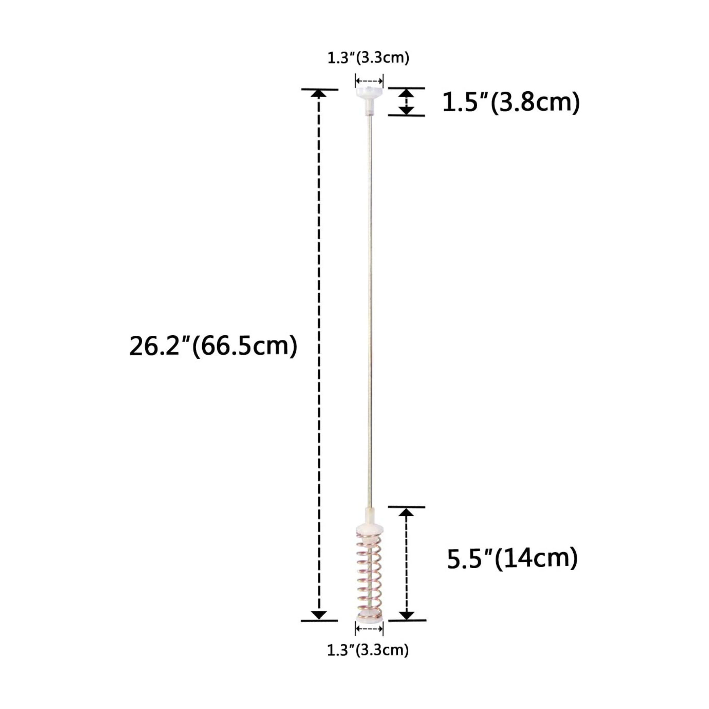 DC97-16350E Samsung Top Load Washing Machine Suspension Rods Pack Of 4