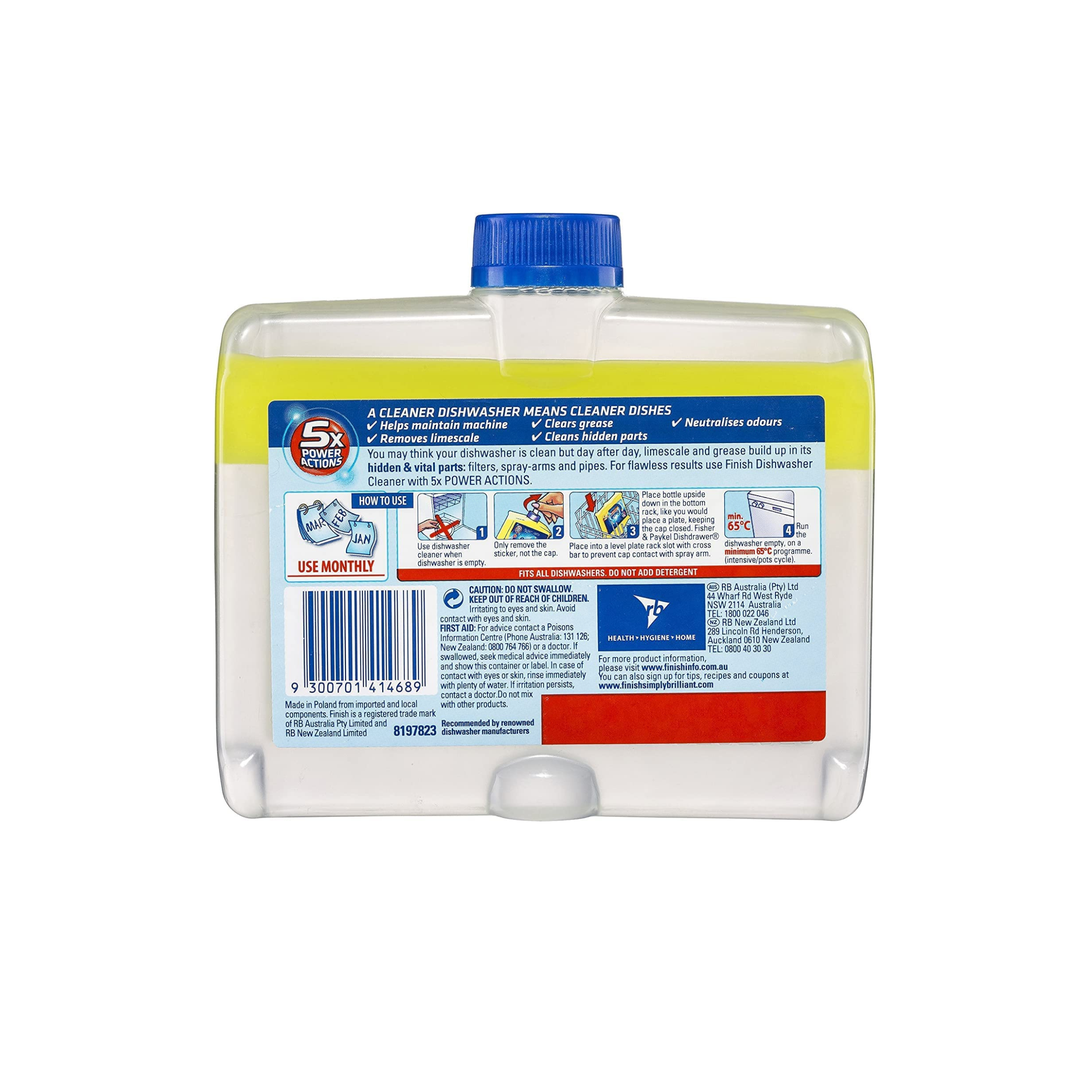 DW-CL05 Finish Dishwasher Cleaner