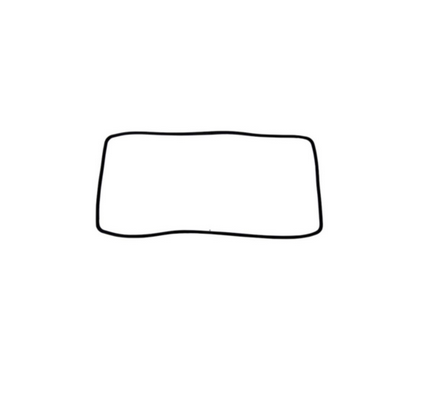 4055987616 Electrolux, Westinghouse Oven Door Seal - ET405807, ET406072
