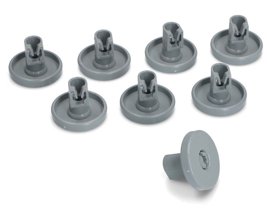 Dishwasher Rack Scrolling Wheels KIT 8pcs to suit Dishwashers 50286964007