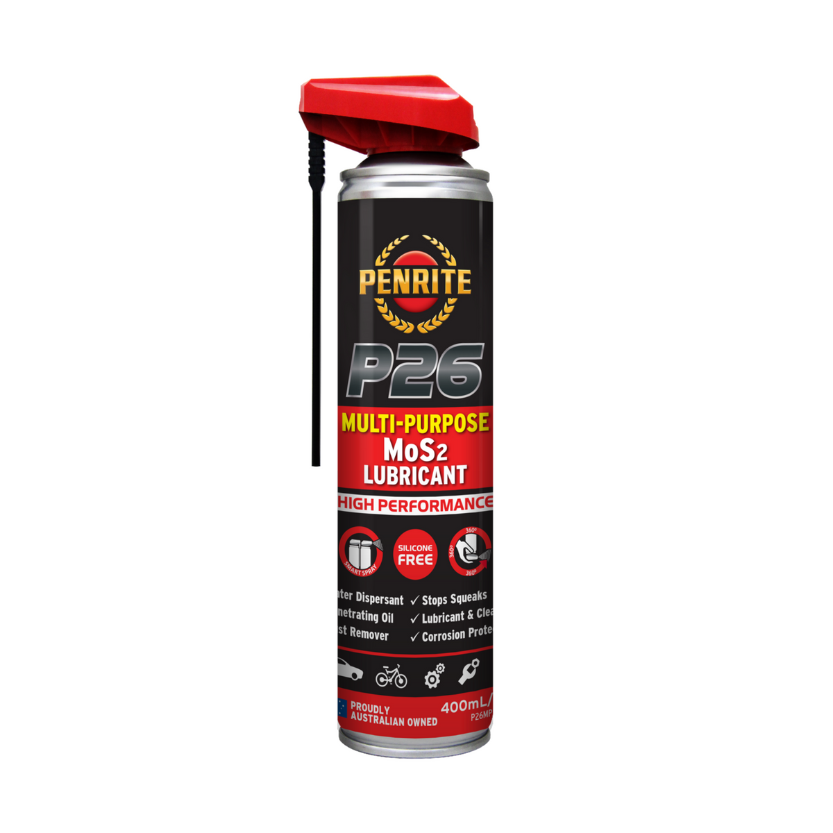 Penrite P26 Multi Purpose MoS2 Lubricant 400ML to suit T837