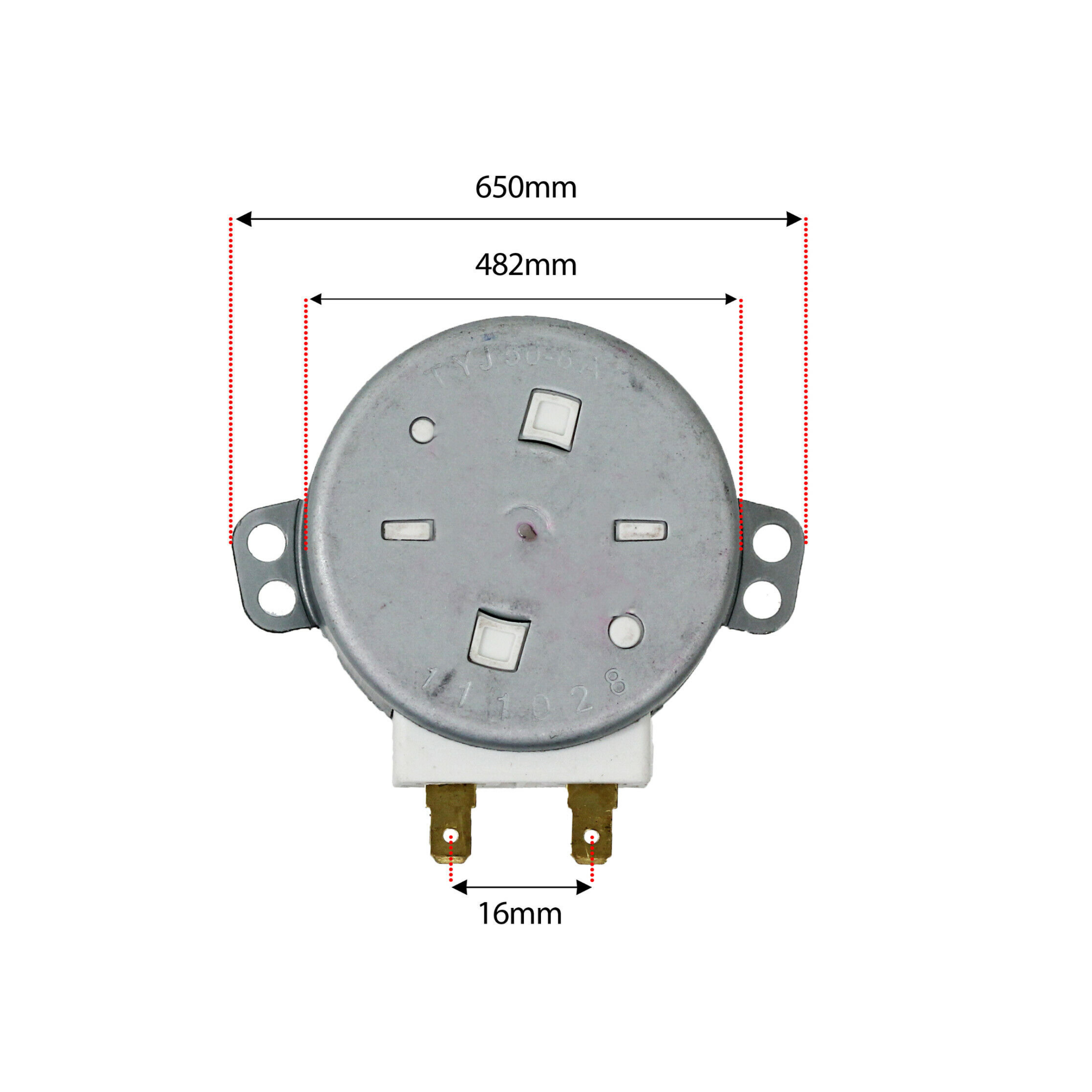 TYJ508A7 Breville Microwave Synchronous Turntable Motor 50Hz 4R Per Min 4W